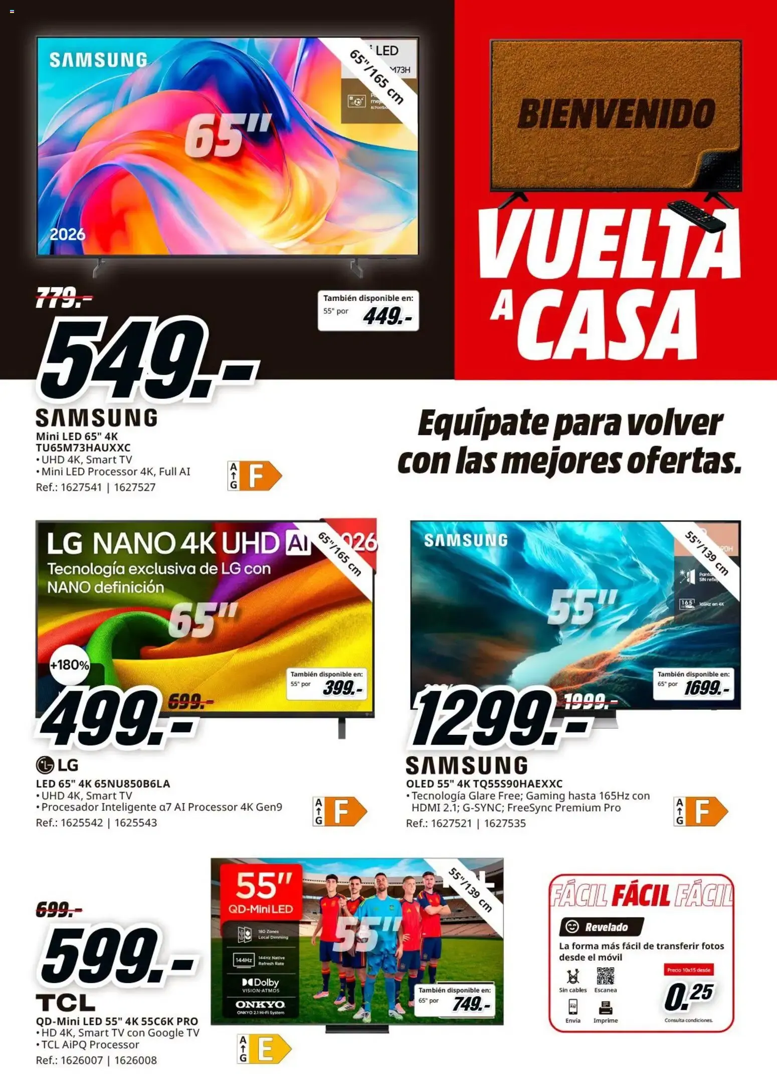Catálogo de VUELTA A CASA Equípate para volver con las mejores ofertas. 7 de septiembre al 17 de septiembre 2026 - Página 33