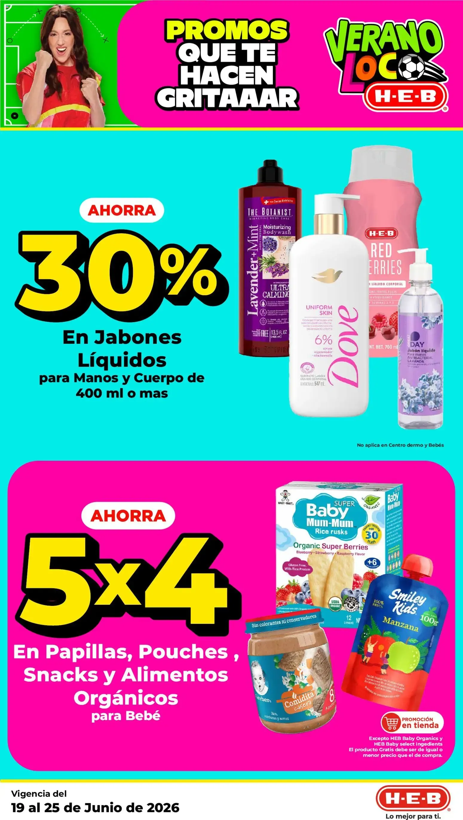 Catálogo de H-E-B Verano Loco: Las Promos más locas entran a la cancha 19 de junio al 25 de junio 2026 - Pagina 5