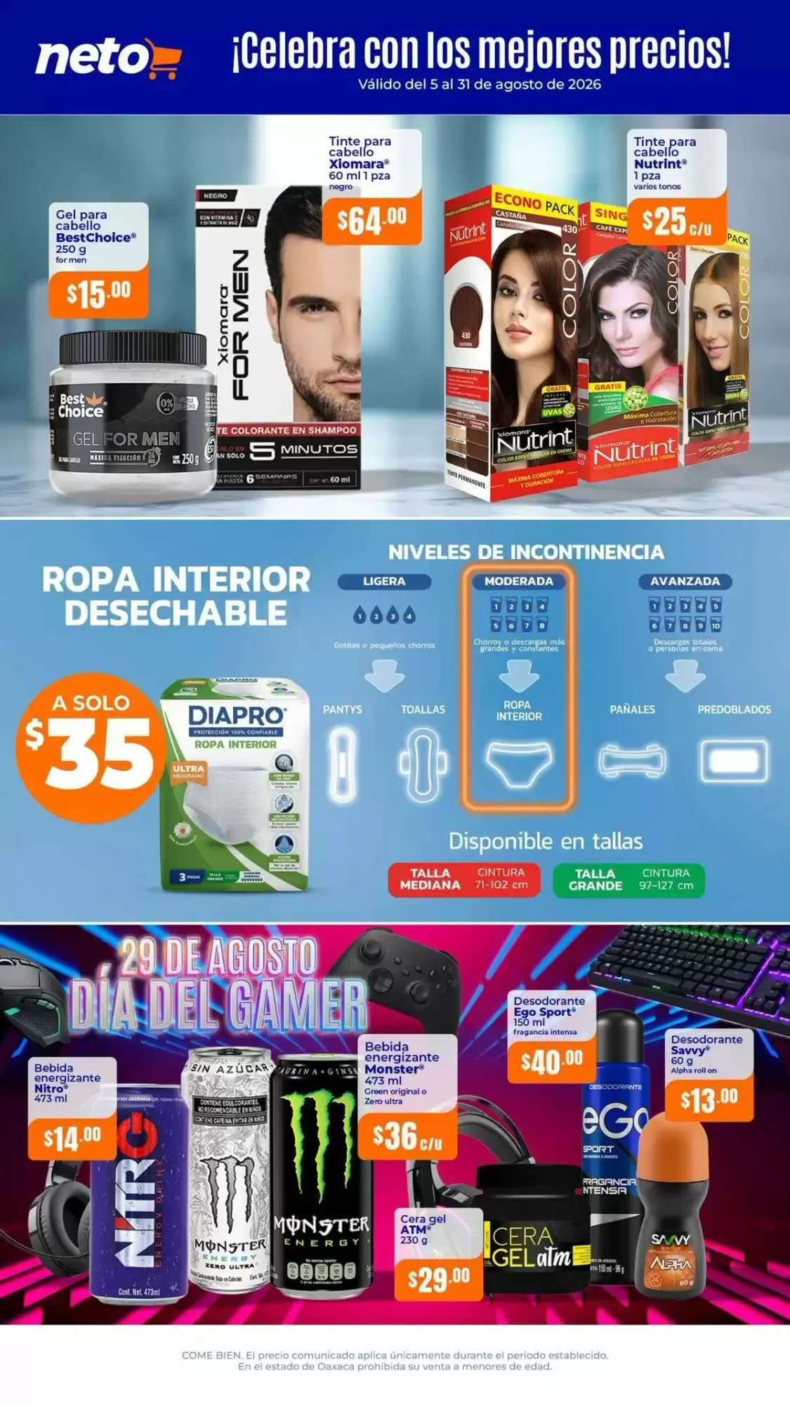 Catálogo de Neto - Back to School: Loncheras Llenas 5 de agosto al 31 de agosto 2026 - Pagina 8