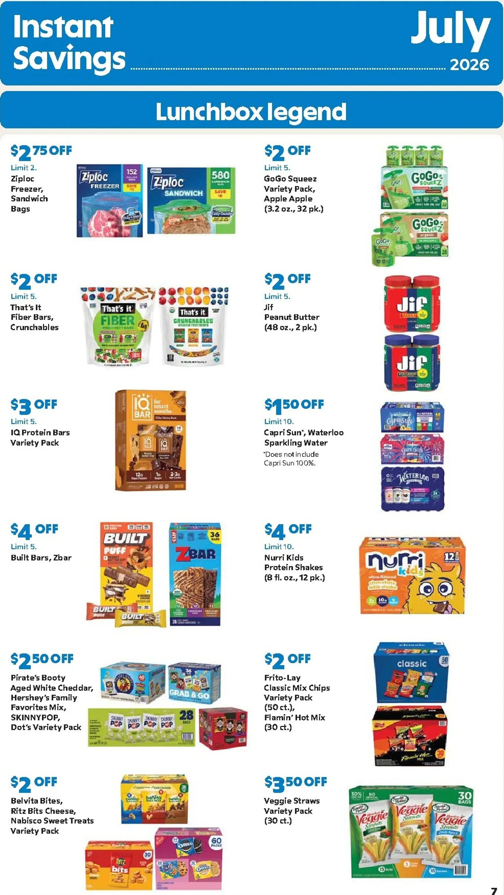 Weekly ad Instant Savings from July 22 to August 16 2026 - Page 7