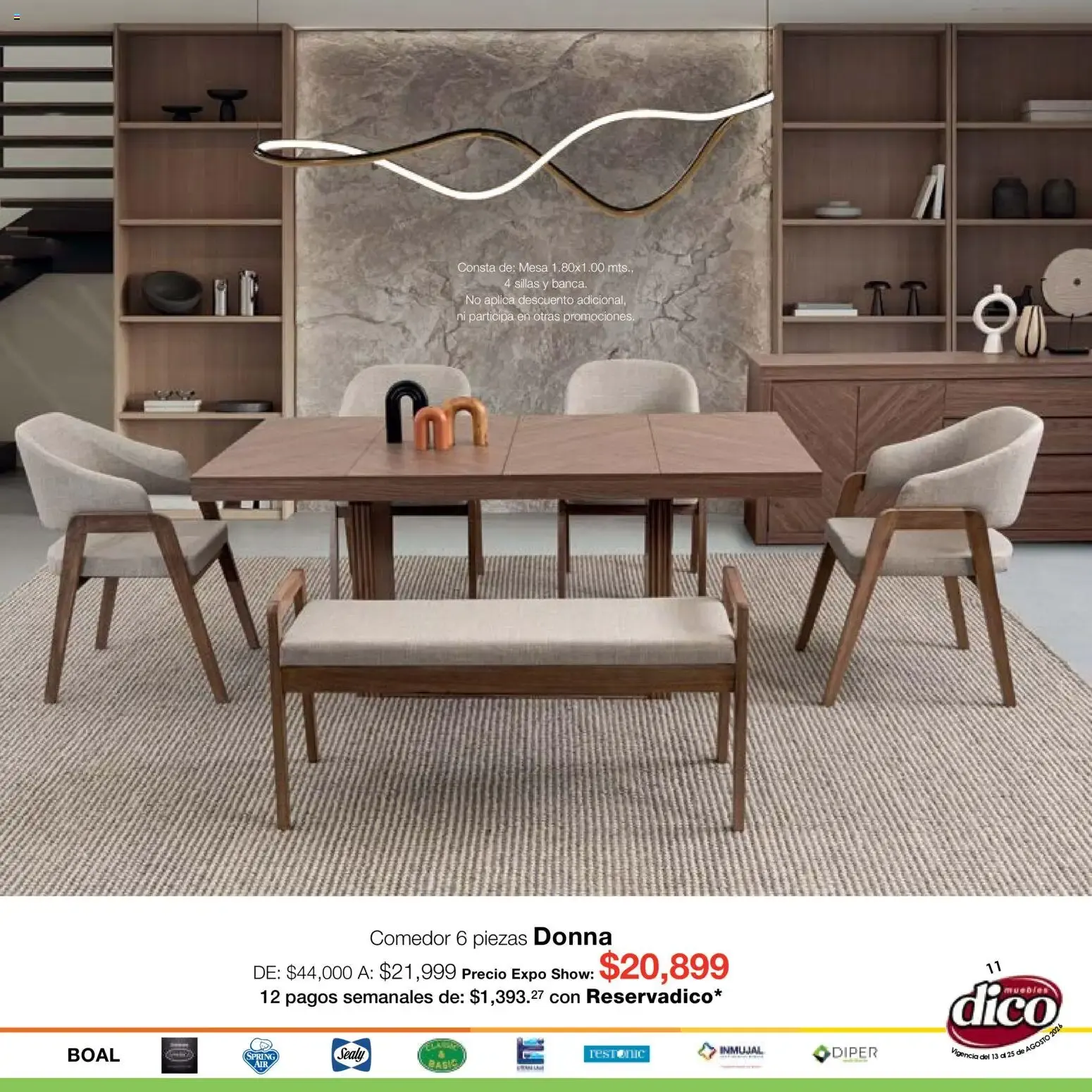 Catálogo de Muebles Dico catálogo Expo Show (13/08/2026 - 25/08/2026) - catálogo en línea 13 de agosto al 25 de agosto 2026 - Pagina 11