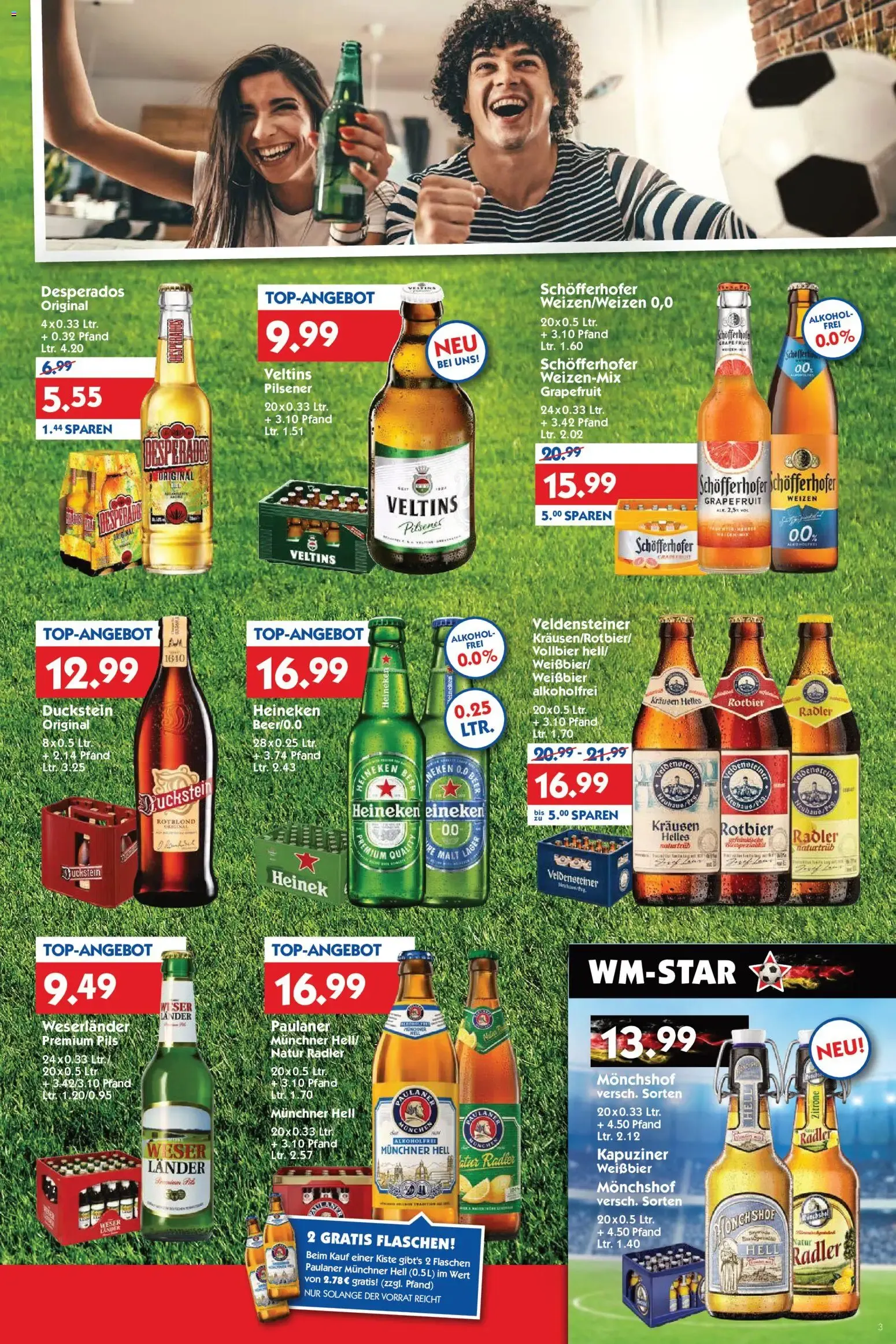 HOL'AB! Getränke Markt von 15. Juni bis 20. Juni 2026 - Prospekt seite 3