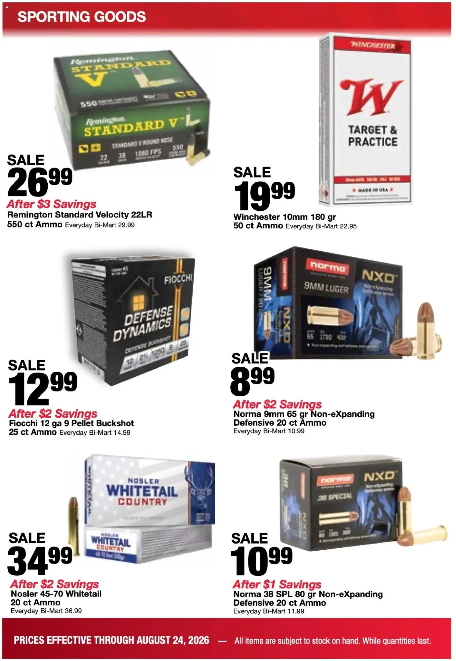 Weekly ad Bi-Mart Weekly Ad from 08/18/2026 - Flyer from August 18 to August 24 2026 - Page 10