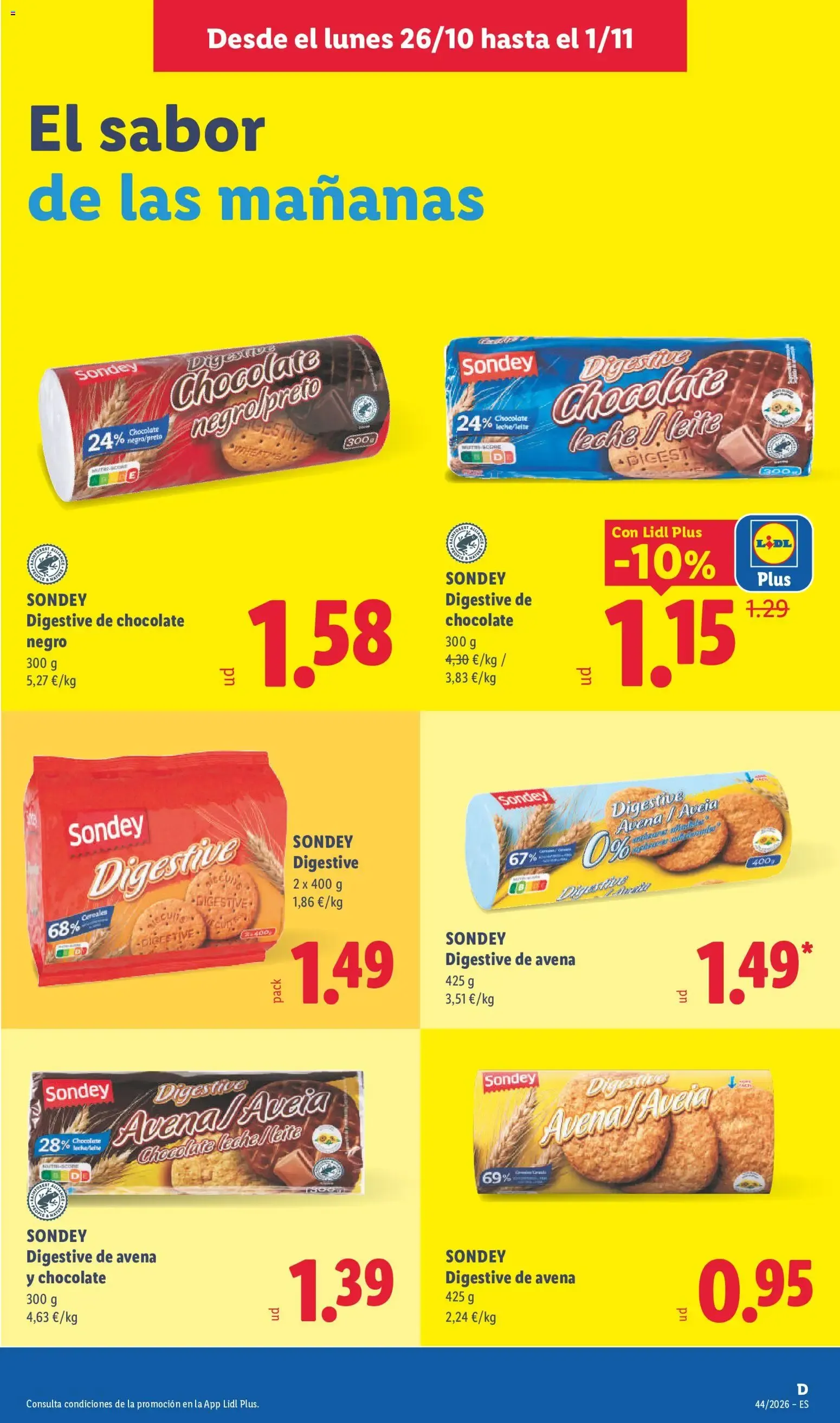 Catálogo de Lidl folleto del 26/10/2026 | Ofertas 26 de octubre al 1 de noviembre 2026 - Página 19