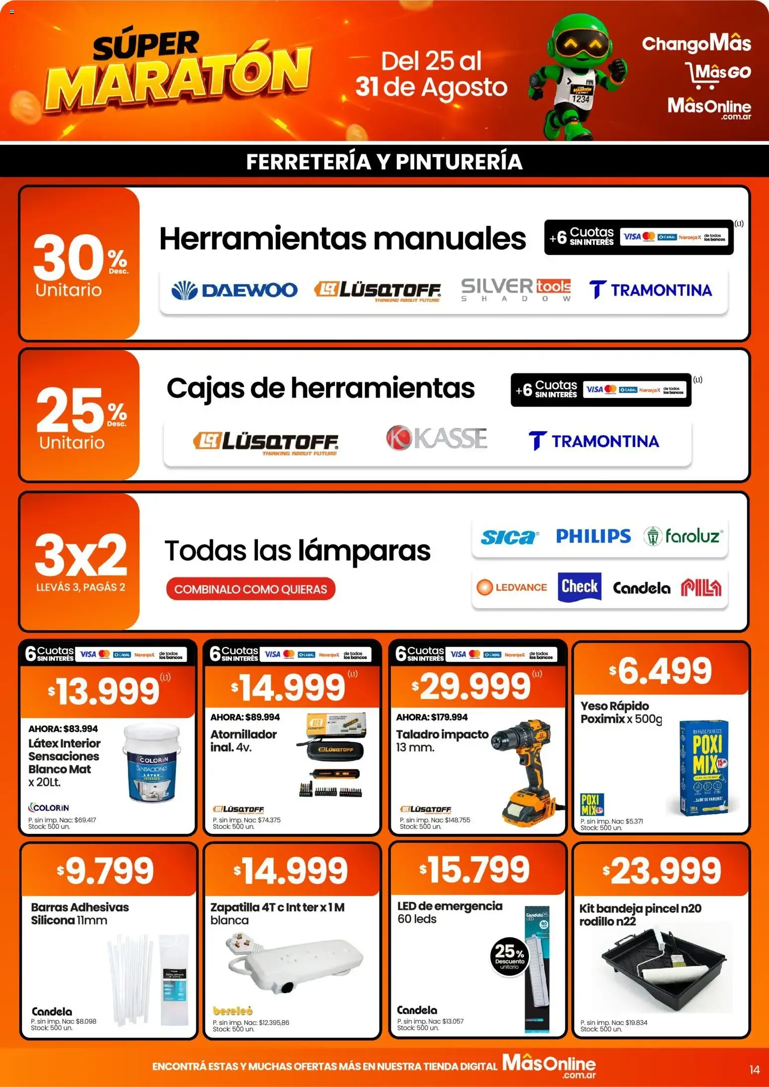 Ofertas de Changomas ofertas || del 25/08/2026 - 31/08/2026 || Catálogo 25 de agosto al 31 de agosto 2026 - Página 14 del catálogo