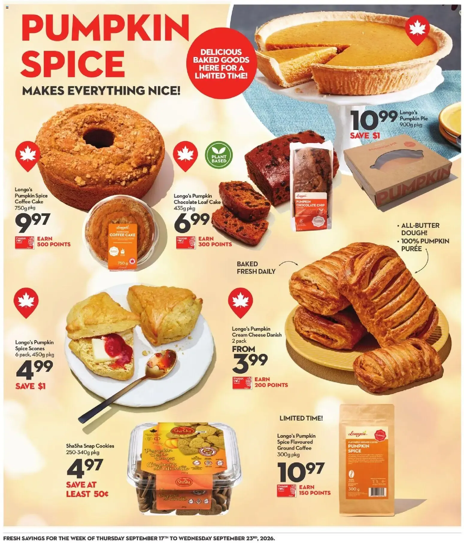 Longo's weekly flyer / circulaire from Sep 17, 2026 > weekly specials & deals from September 17 to September 23 2026 - flyer page 10