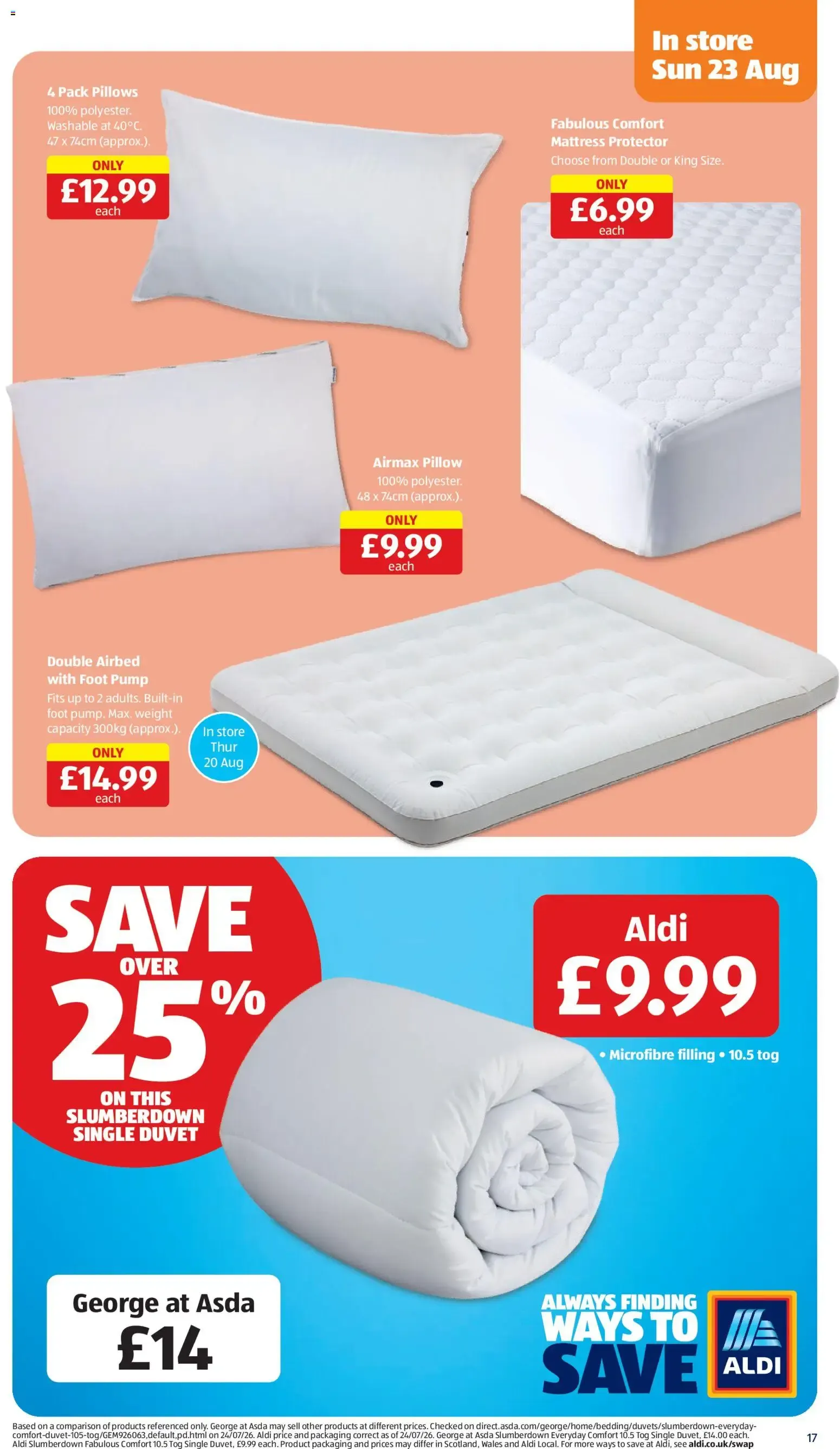 Aldi Specialbuys: Student Event from 13 August to 23 August 2026 - Catalogue Page 17