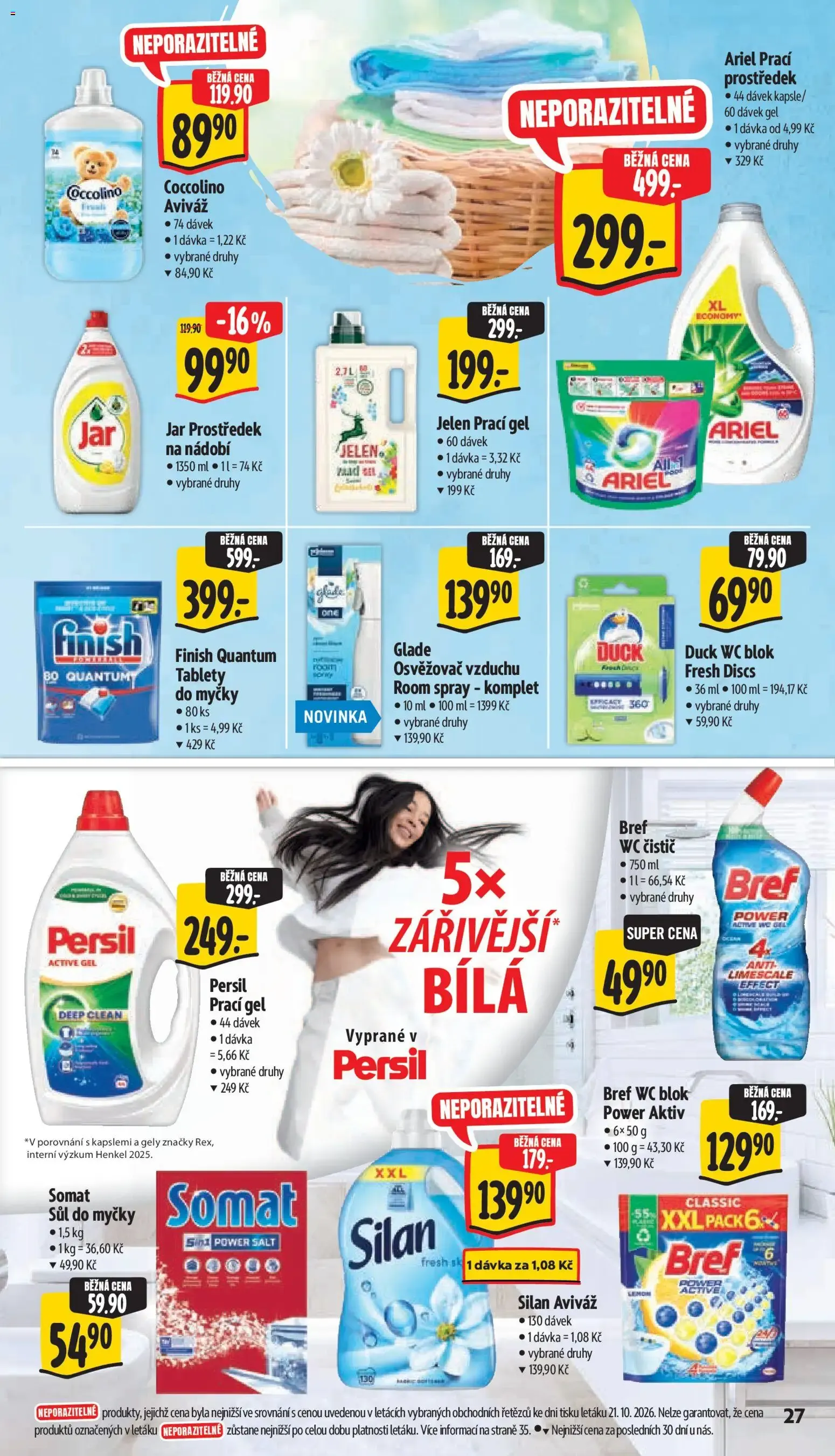 Albert leták - Hypermarket Jablonec nad Tisou od 28.10.2026 - Akční leták - 29. října 3. listopadu 2026 - Page 39