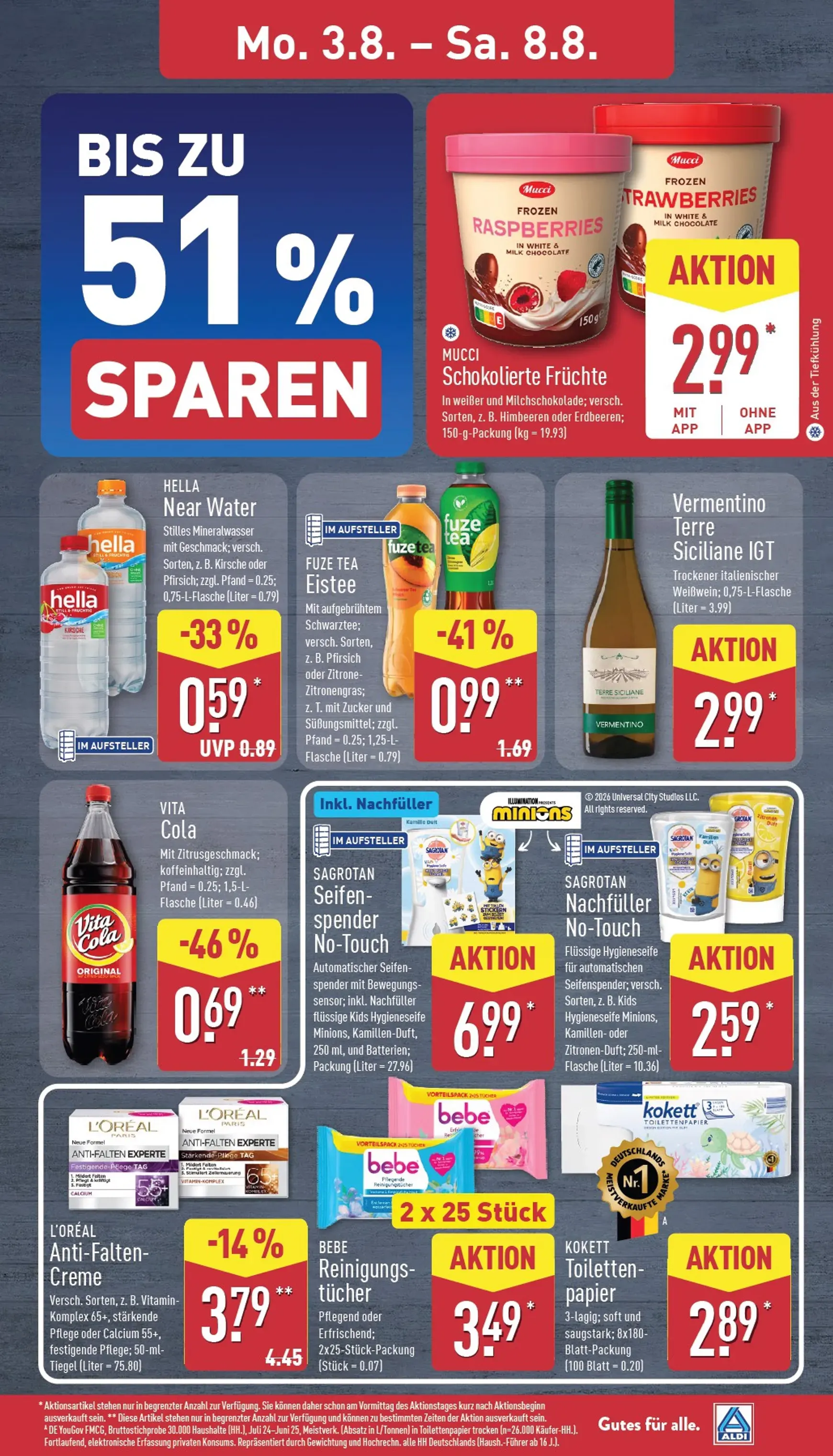 ALDI NORD Prospekt nächste Woche – von Montag 03.08.2026 bis Samstag 08.08.2026 von 3. August bis 8. August 2026 - Prospekt seite 9