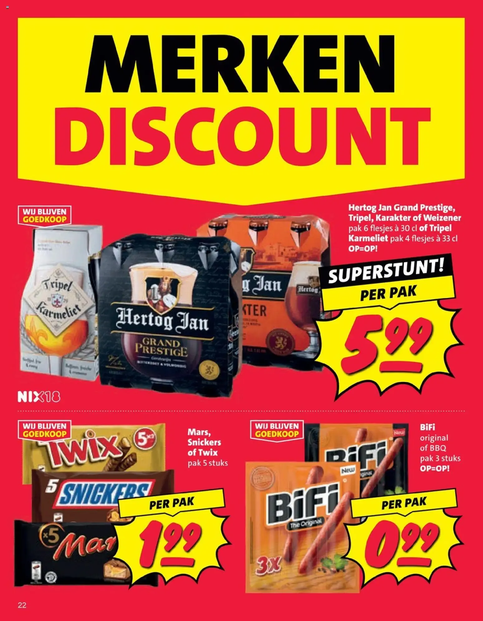 Nettorama Merkendiscount - Discount Prijs! van 31 augustus tot 6 september 2026 - Folder pagina 22