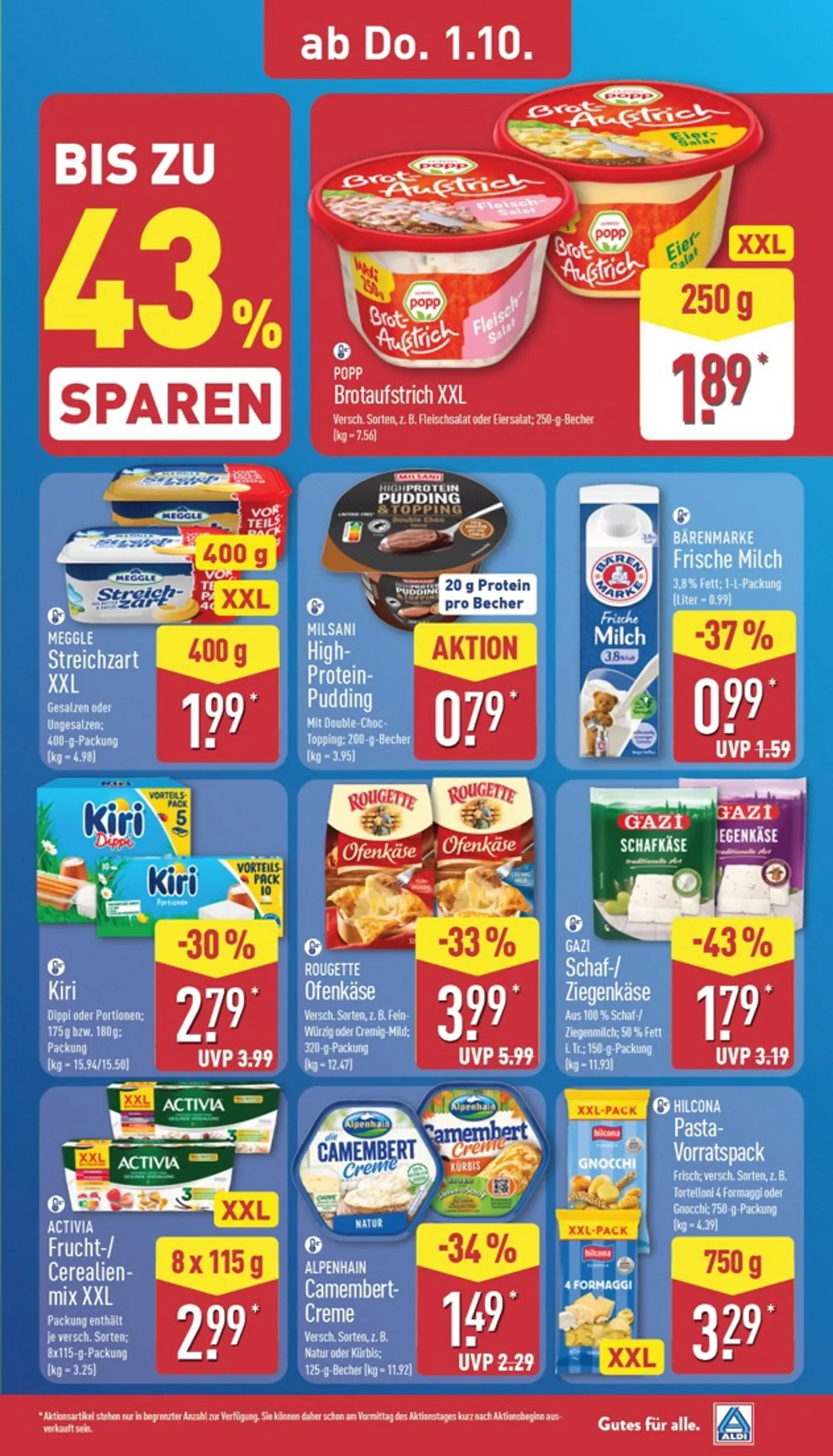 ALDI: XXL Zum Aldi Preis von 28. September bis 2. Oktober 2026 - Prospekt seite 29