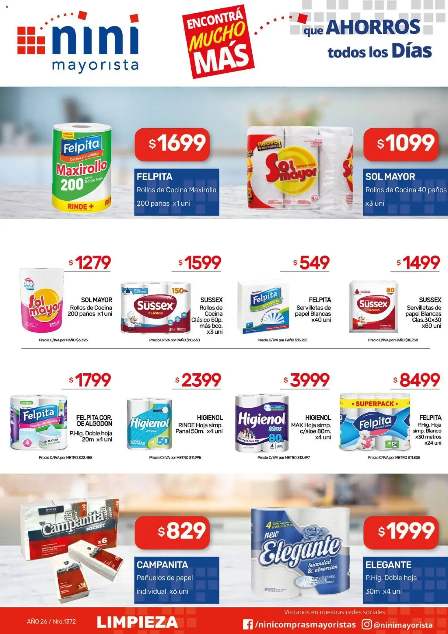 Ofertas de NINI Mayorista ofertas del 10/08/2026 - 16/08/2026 10 de agosto al 16 de agosto 2026 - Página 10 del catálogo
