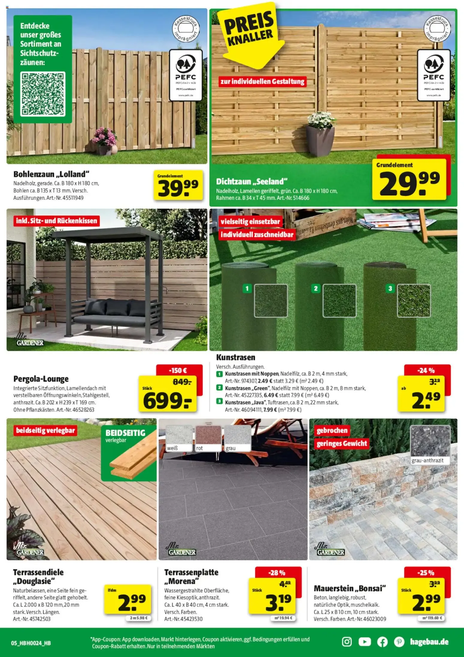 Hagebaumarkt: Hier grillt dein Bestpreis von 6. Juni bis 20. Juni 2026 - Prospekt seite 5