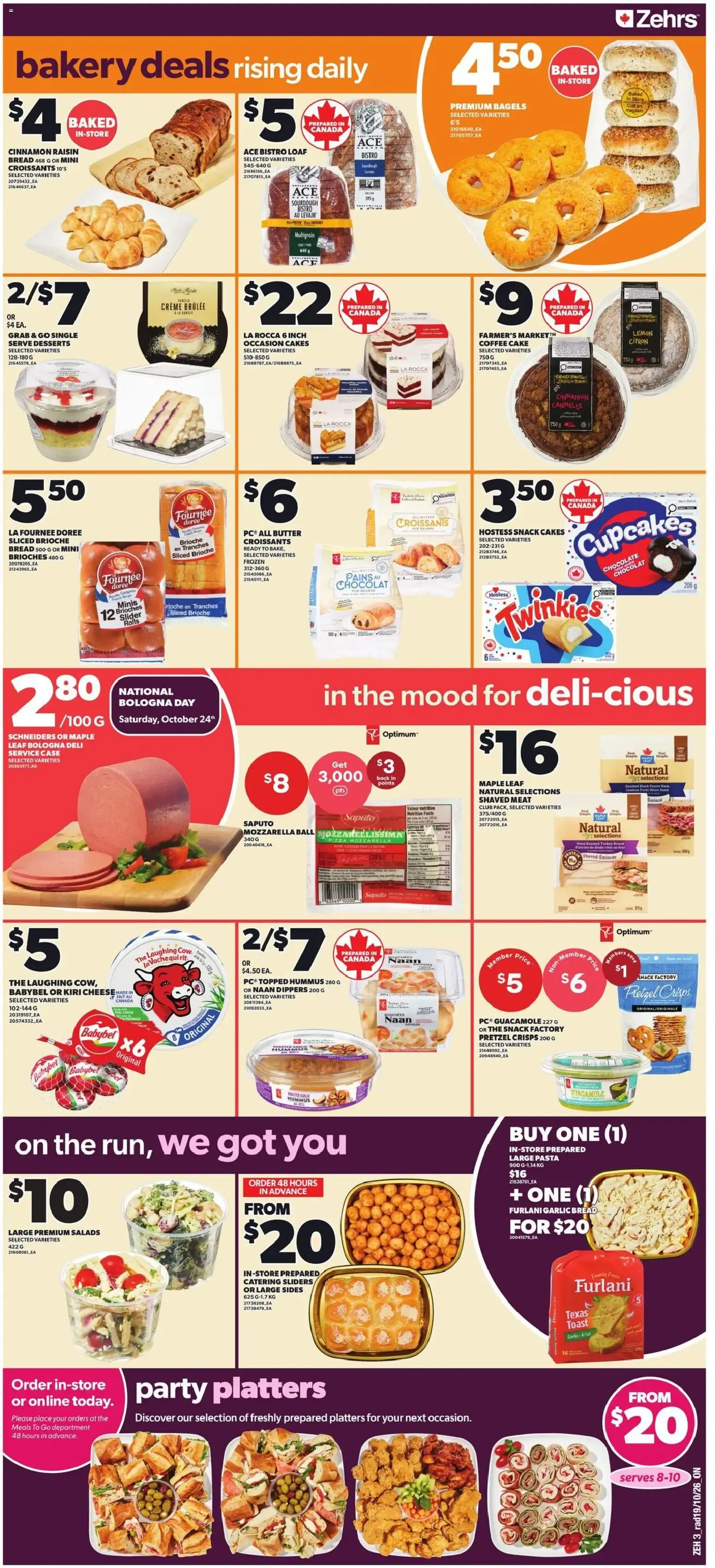 Zehrs weekly flyer / circulaire from Oct 22, 2026 > weekly specials & deals from October 22 to October 28 2026 - flyer page 4