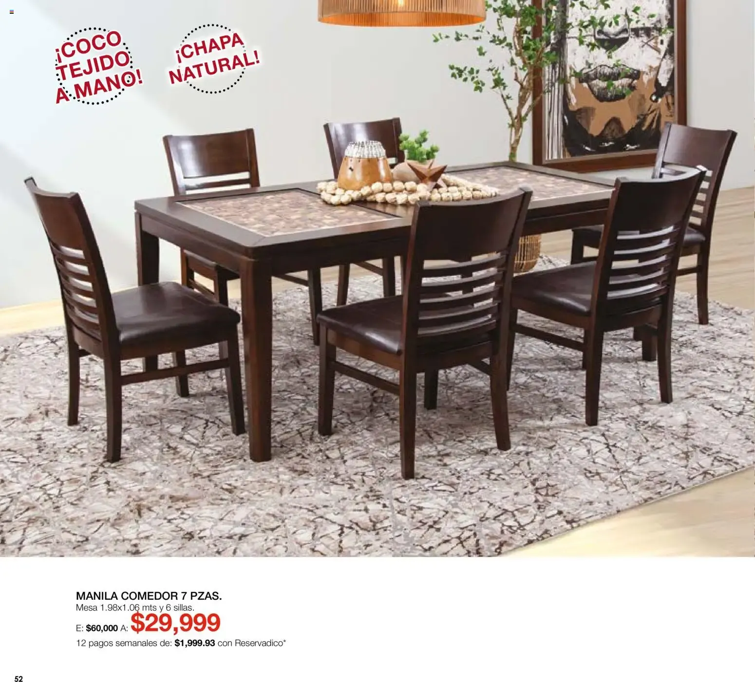 Catálogo de Muebles Dico - Medio Año Medio Precio 1 de julio al 31 de julio 2026 - Pagina 52