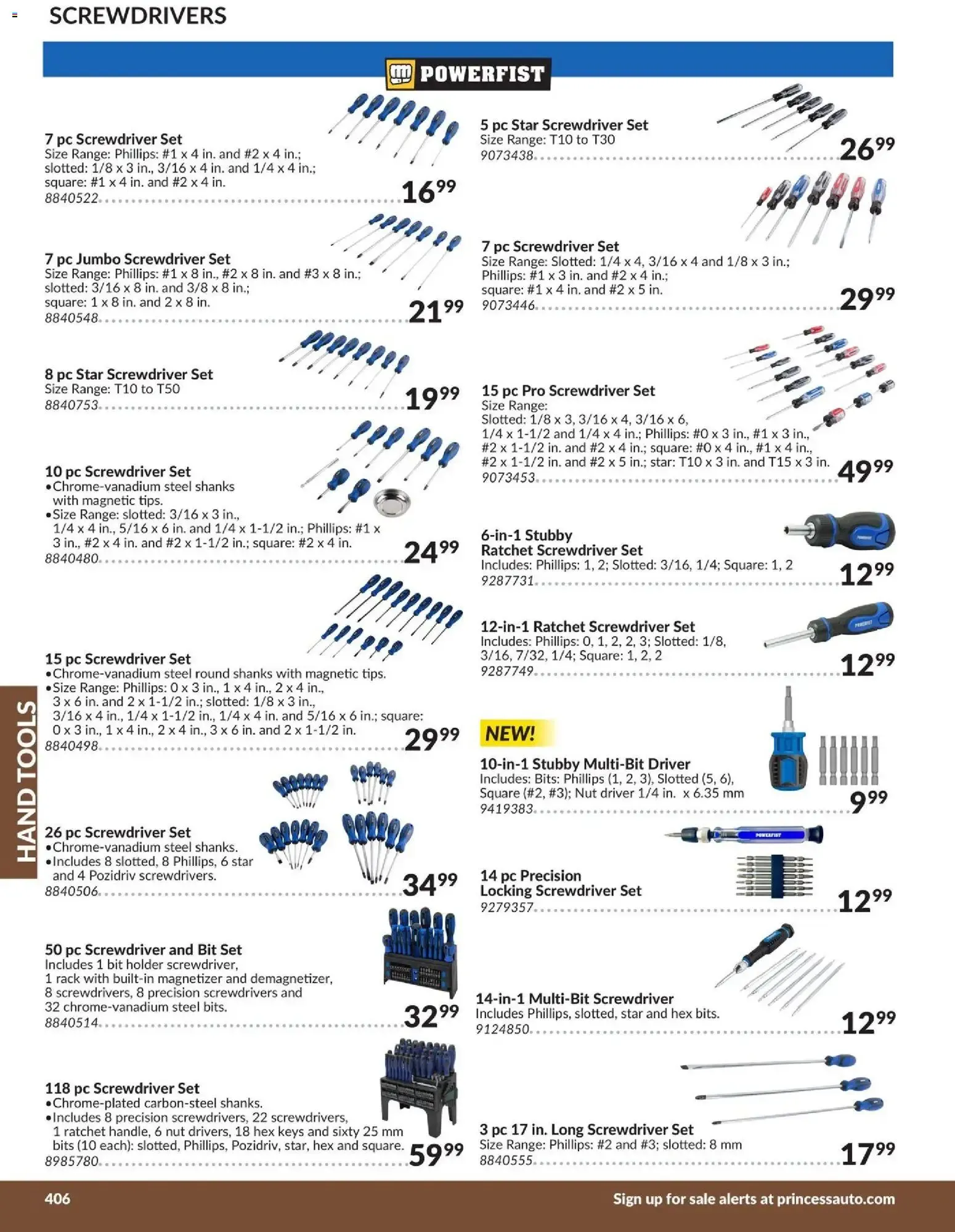 Princess Auto catalog - Hand Tools from Apr 21, 2026 > weekly specials & deals from April 21 to April 21 2027 - flyer page 14