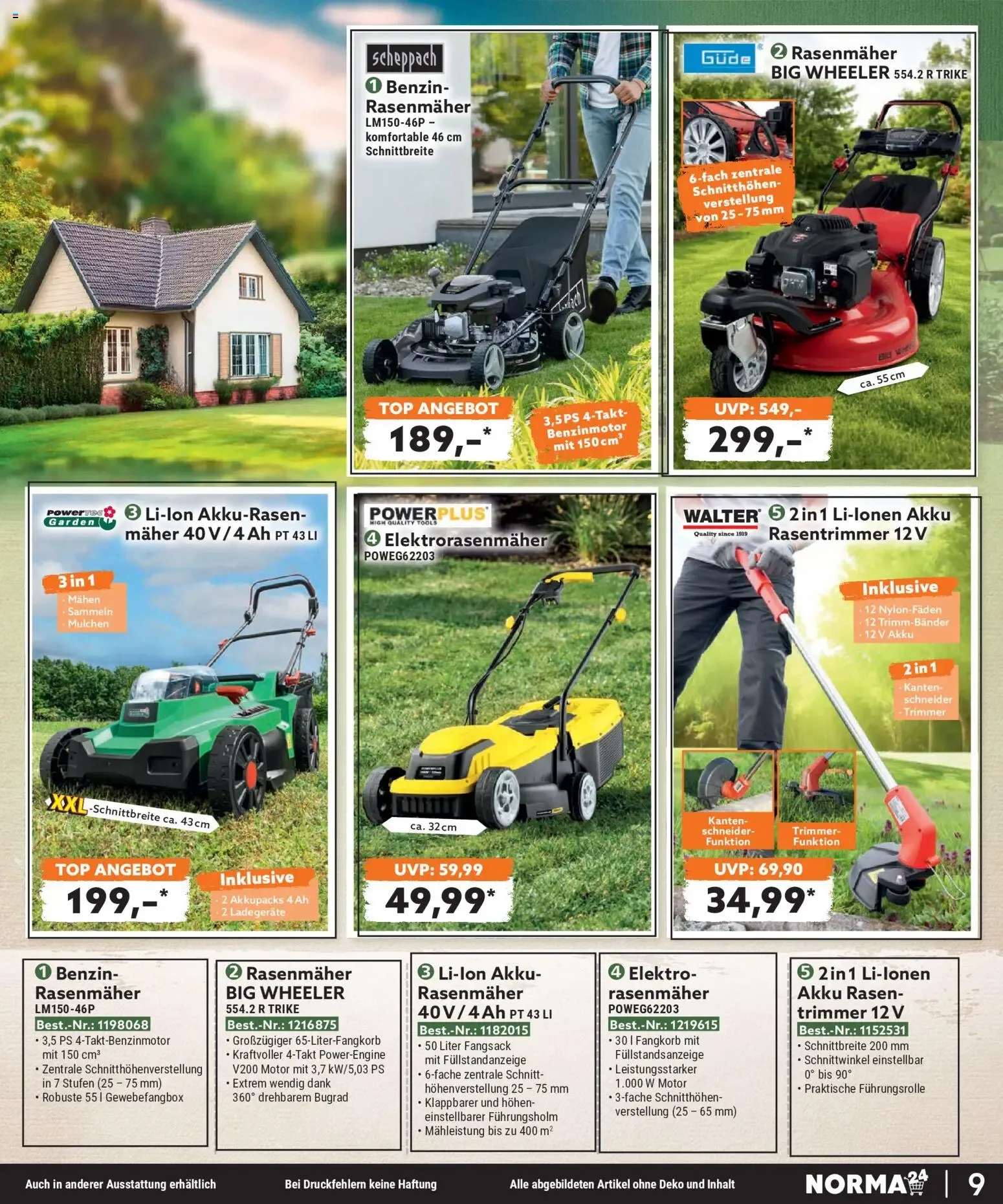 Norma Bestellmagazin Juli 2026 (ab 01.07.2026) zum blättern » Angebote von 1. Juli bis 31. Juli 2026 - Prospekt seite 9