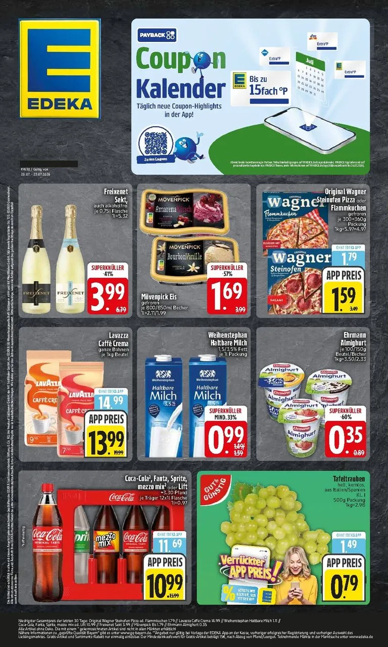 Edeka - Wochenangebote Prospekt – von Montag 20.07.2026 bis Samstag 25.07.2026
