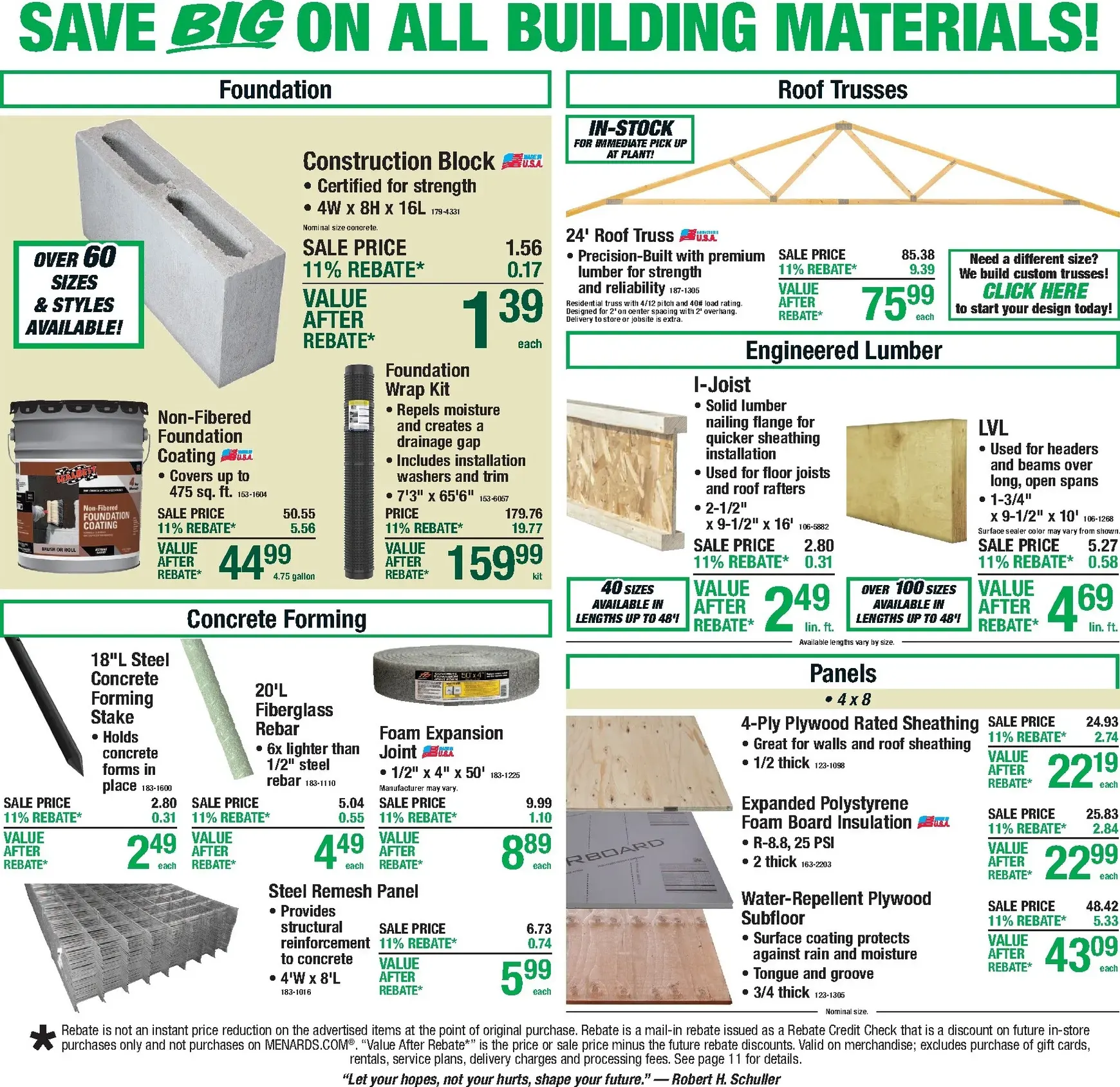 Weekly ad Menards - 11% Rebate on Everything! from August 6 to August 16 2026 - Page 10