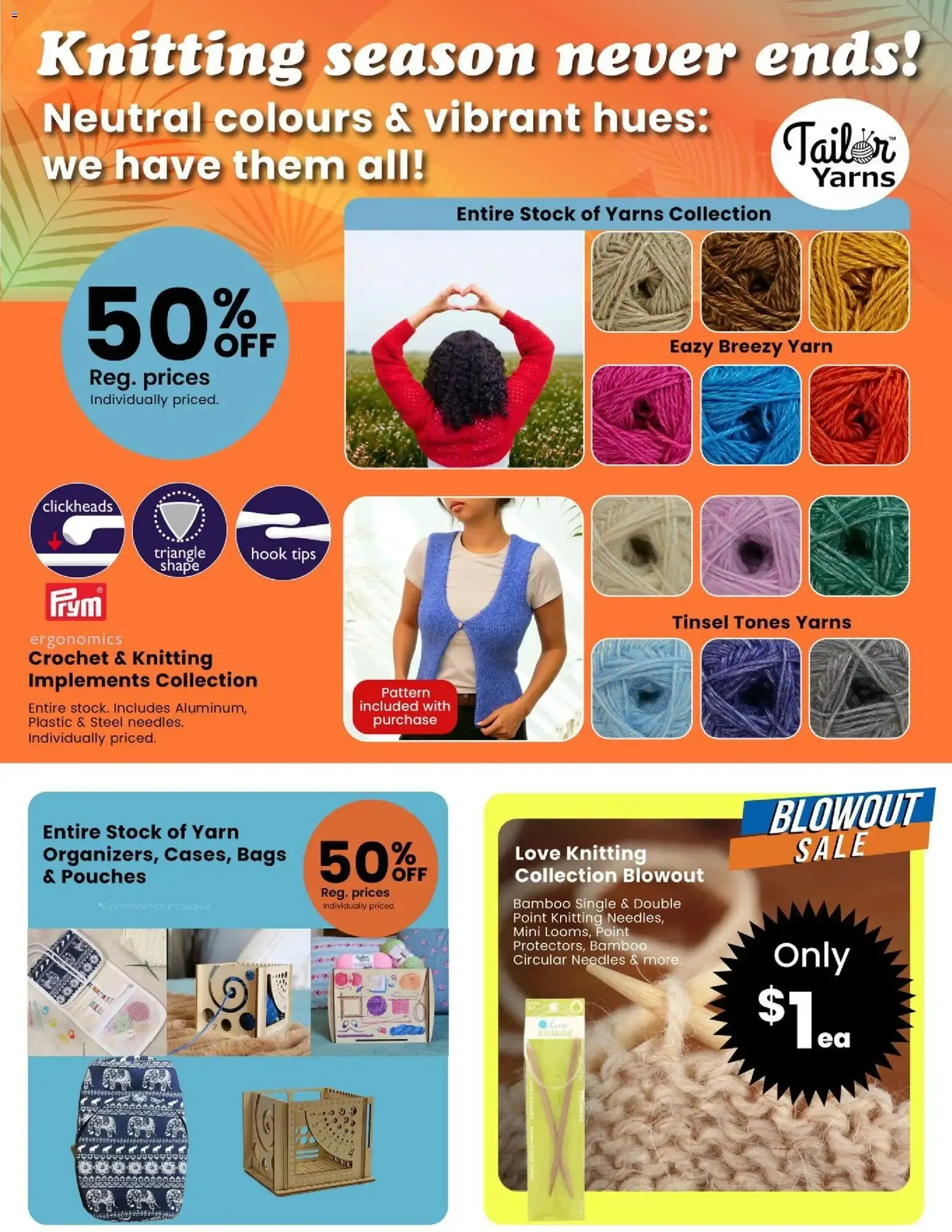 Fabricland Blowout Sale & Summer Splash Savings from July 2 to July 31 2026 - flyer page 13