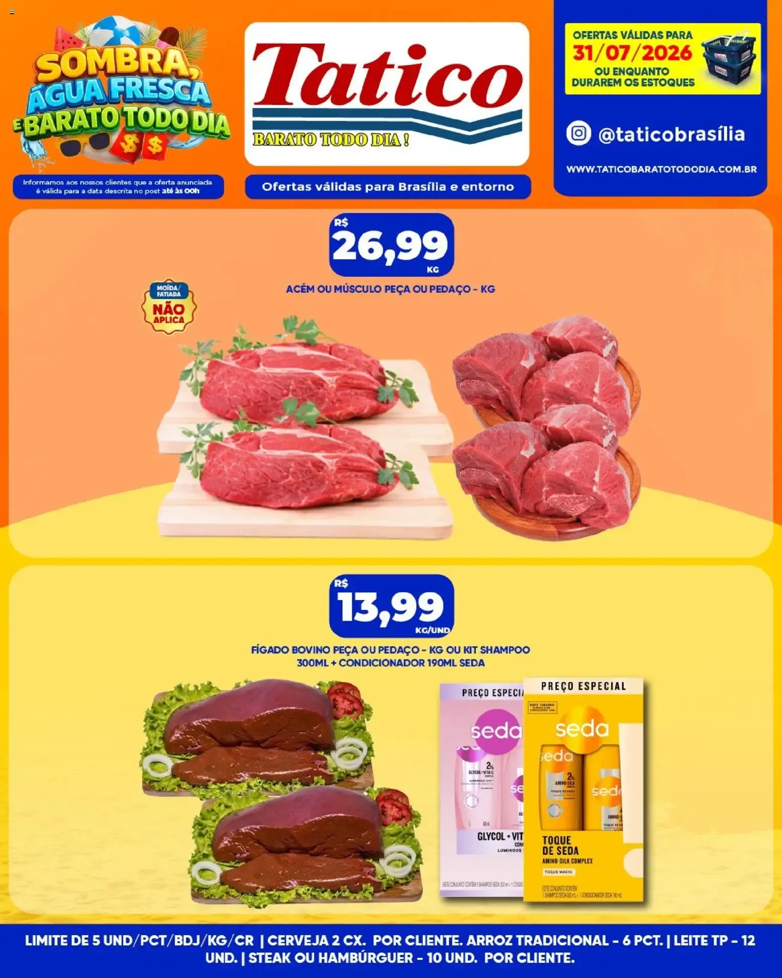 Encarte de Tatico ofertas Fim de Semana de 01/08/2026 | Promoções Online 1 de agosto até 2 de agosto 2026 - Pagina 39