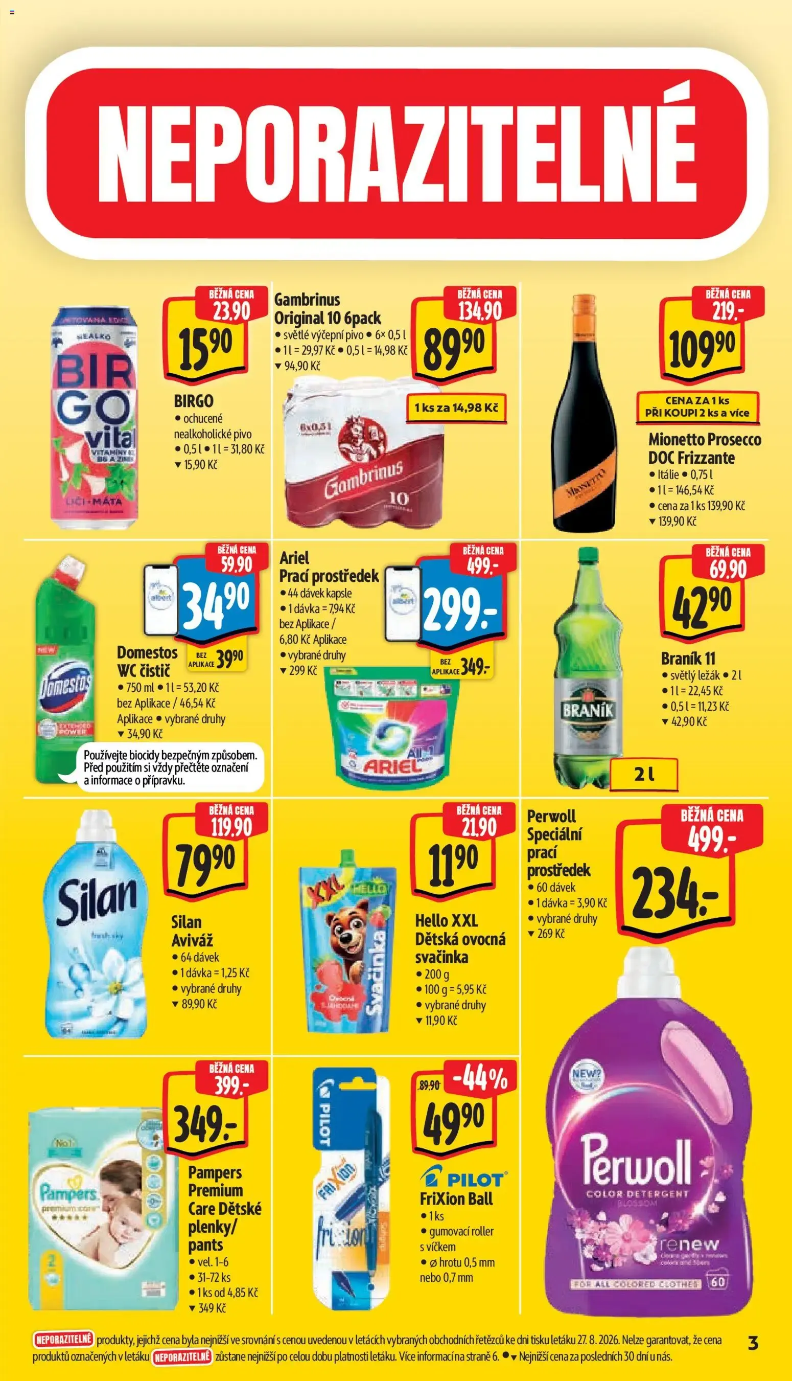 Albert leták - Supermarket od 02.09.2026 - Akční leták - 2. září 8. září 2026 - Page 7