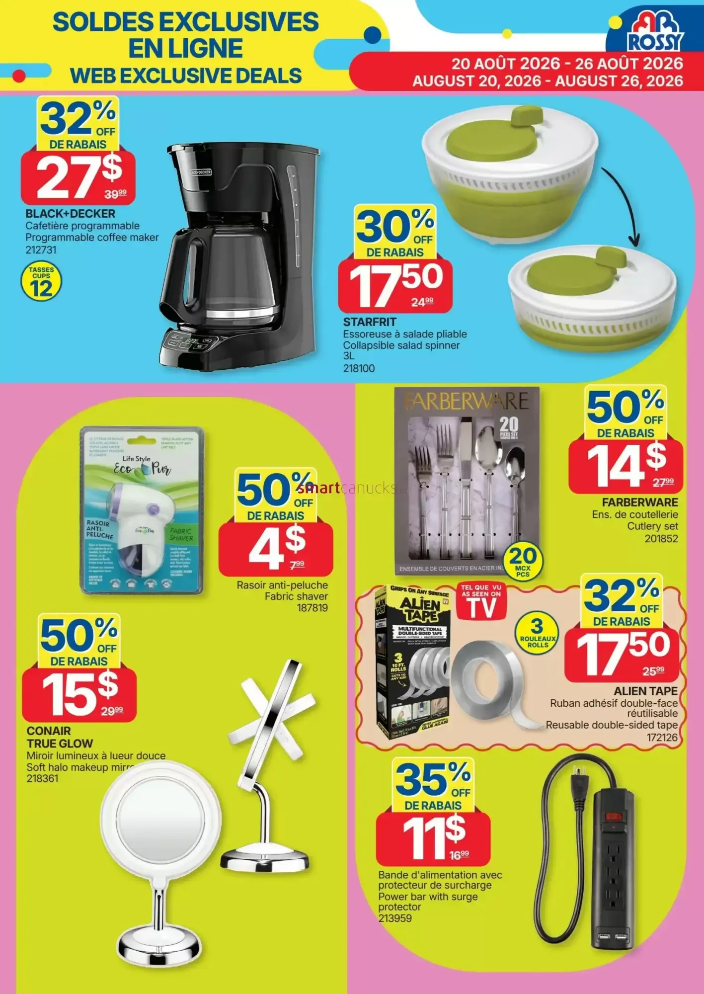 Rossy Rentrée Scolaire / Back to School flyer from August 20 to August 26 2026 - flyer page 11