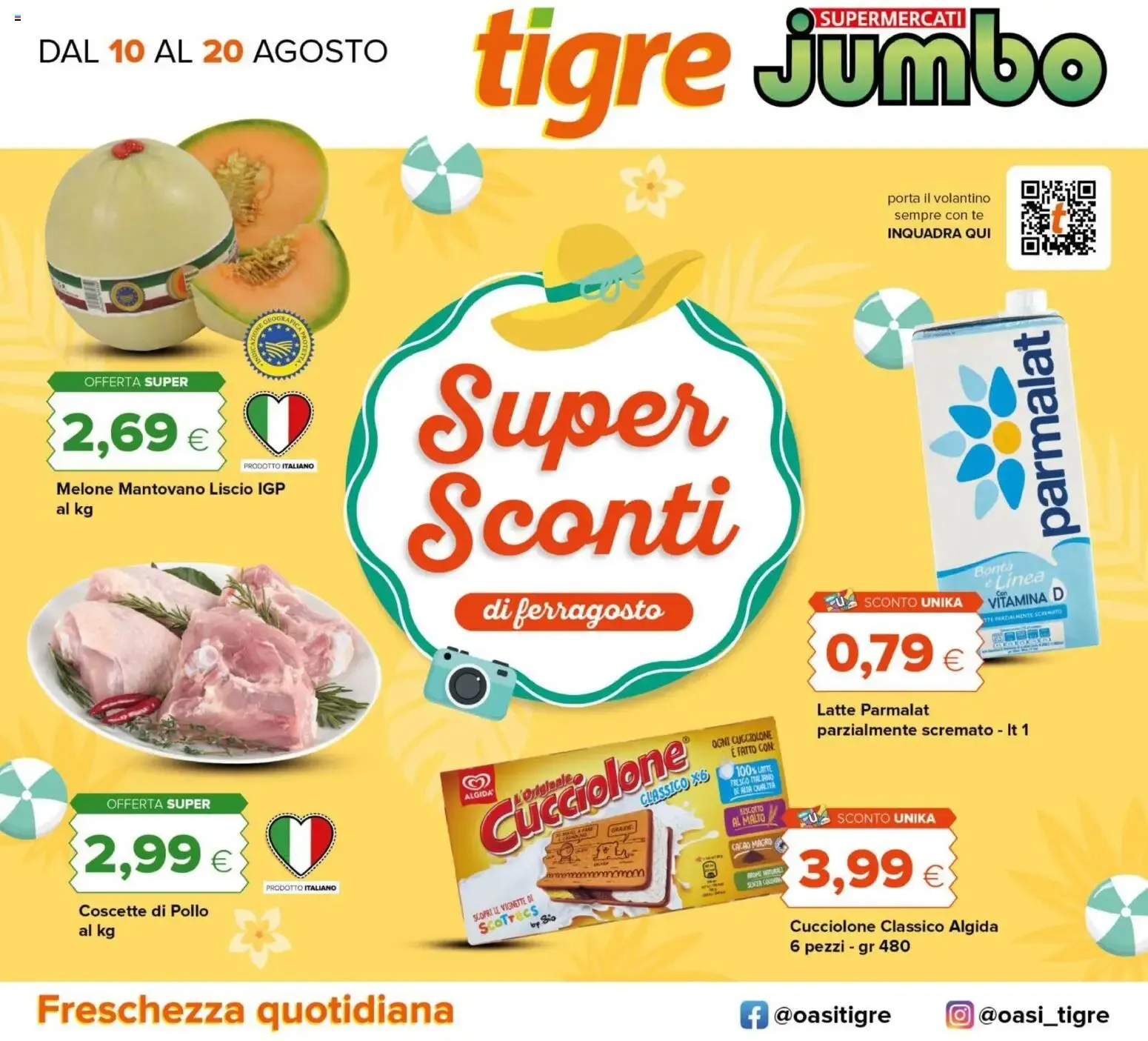 Tigre Jumbo Super Sconti di Ferragosto da 10 agosto a 20 agosto di 2026 - Pagina del volantino 1