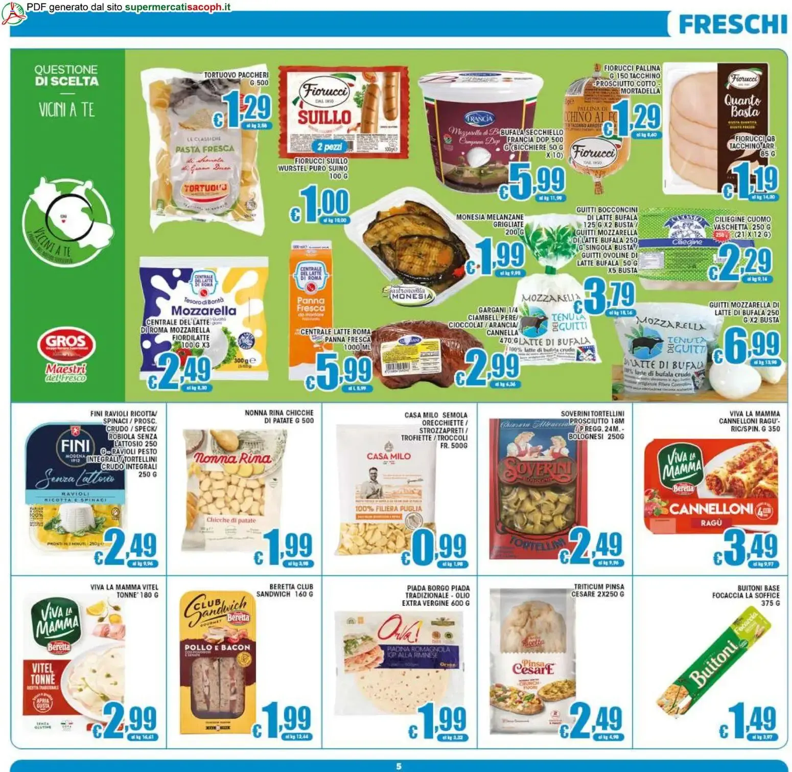Sacoph volantino dal 01/07/2026 - online Offerte da 1 luglio a 9 luglio di 2026 - Pagina del volantino 5