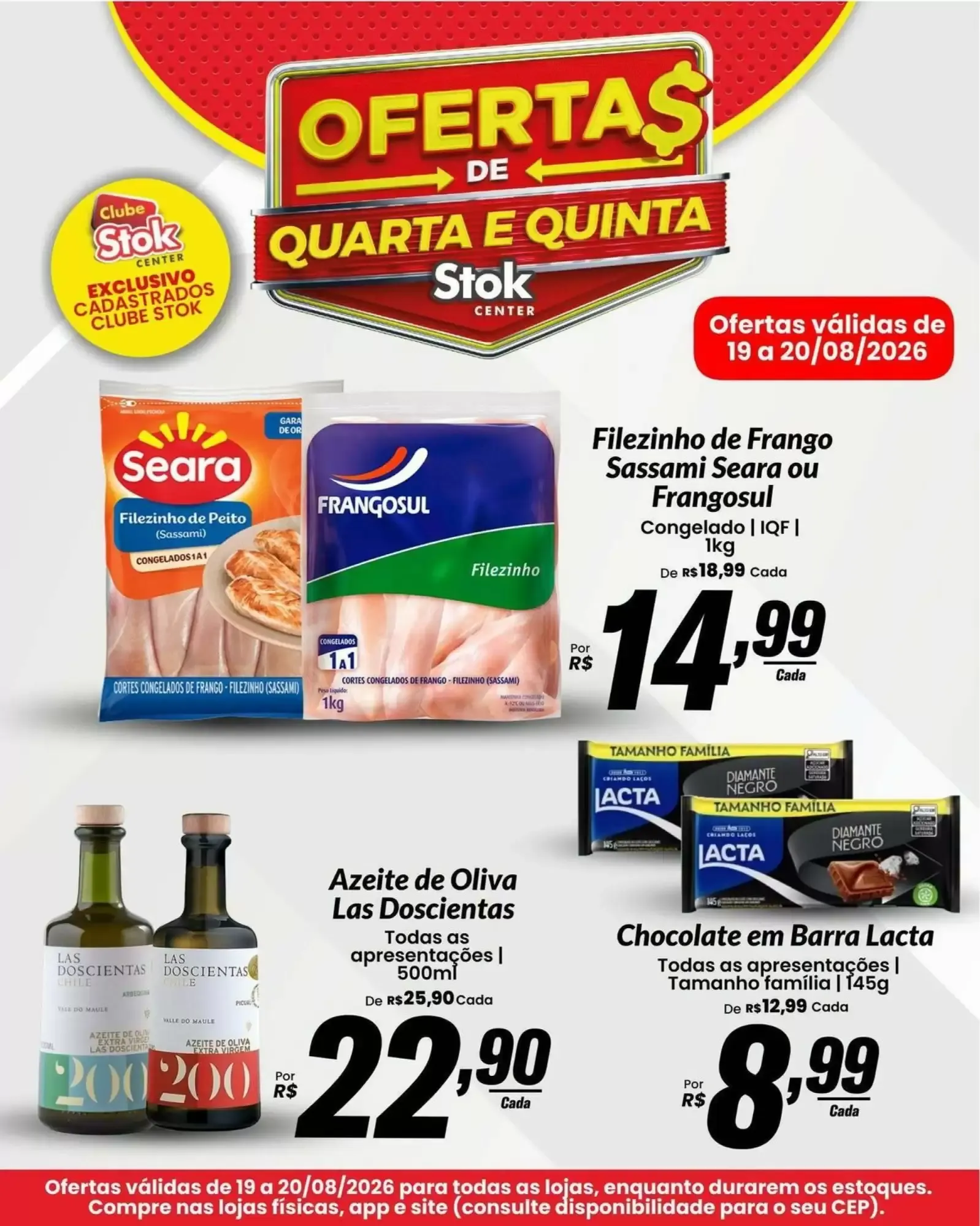 Encarte de Ofertas de Quarta e Quinta Stok Center 19 de agosto até 20 de agosto 2026 - Pagina 1