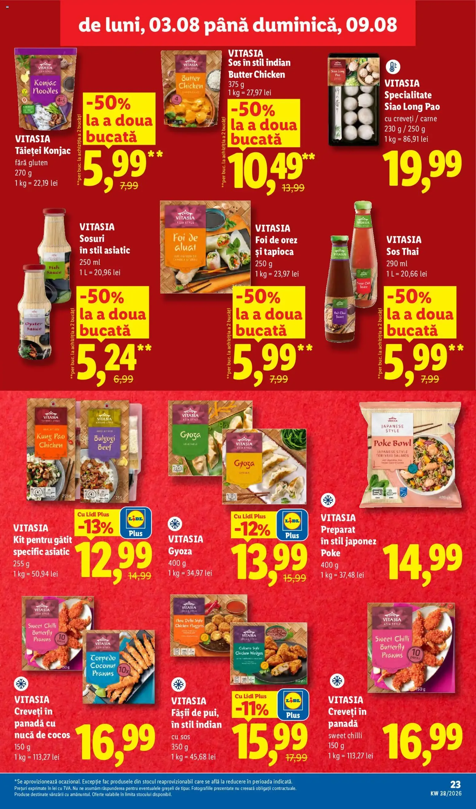 Catalog Catalog LIDL 03.08.2026 - Oferta și Revista online de la 3 august până la 9 august 2026 - Revista Pagina 23