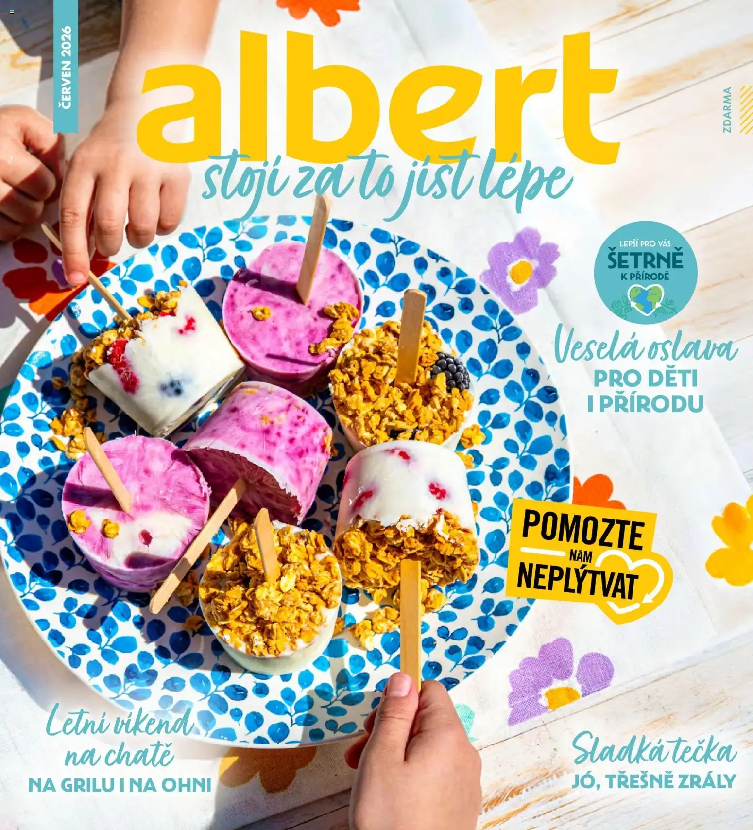 Albert magazín od 01.06.2026 - Akční leták - 1. června 30. června 2026 - Page 1