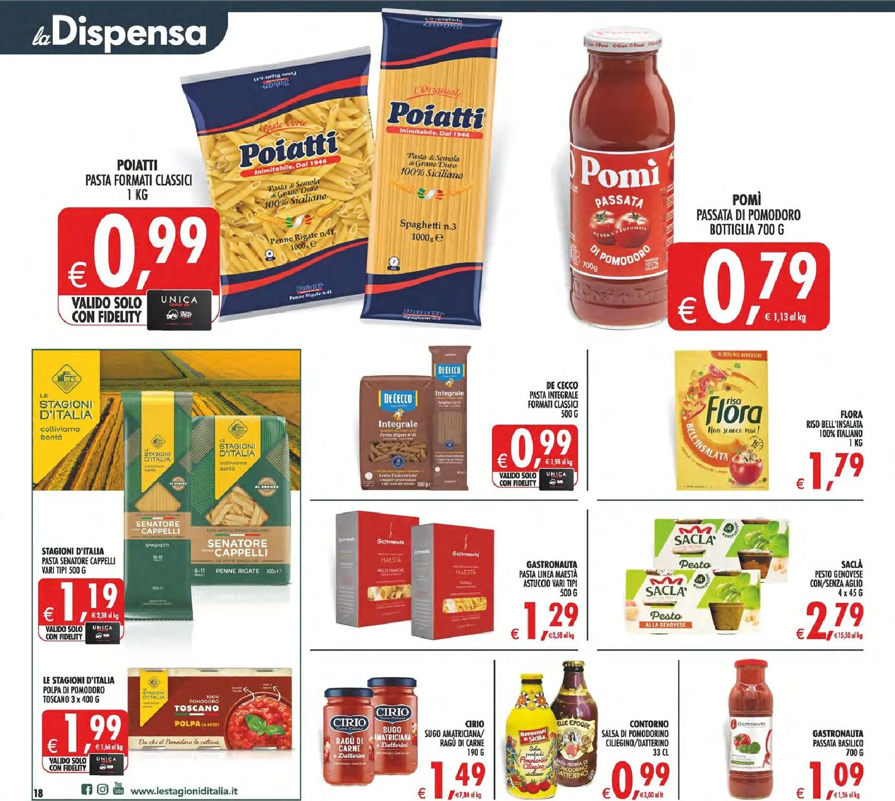 Volantino Decò - Supermercati/Maxistore/Local per la prossima settimana dal venerdì 12/06/2026 al giovedì 18/06/2026 da 12 giugno a 18 giugno di 2026 - Pagina del volantino 18