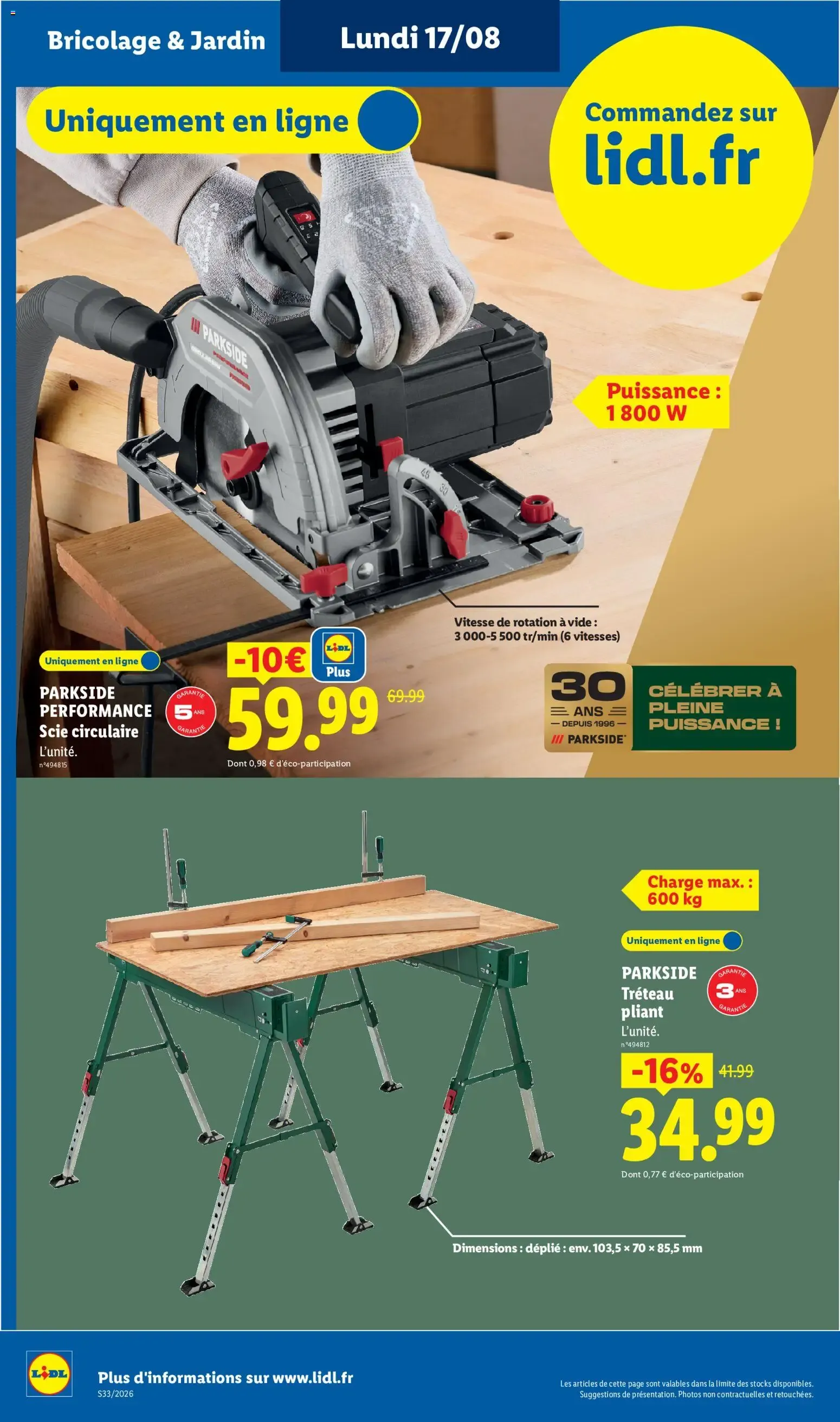 Catalogue LIDL du 17/08/2026 | Promo prospectus en ligne du 17 août au 20 août 2026 - Catalogue page 2