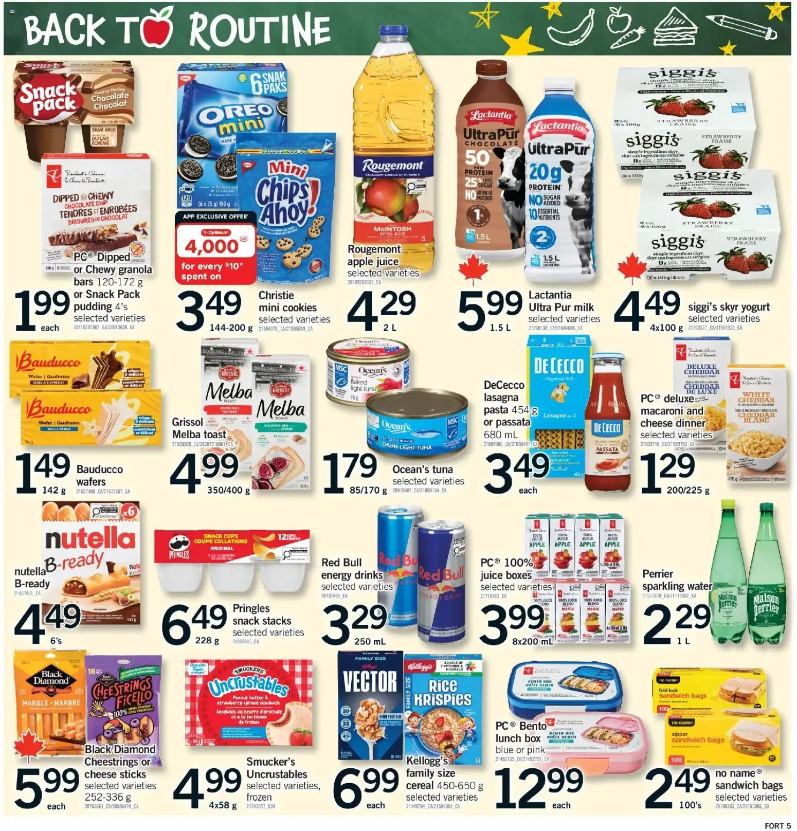 Fortinos weekly flyer / circulaire from Aug 27, 2026 > weekly specials & deals from August 27 to September 2 2026 - flyer page 6