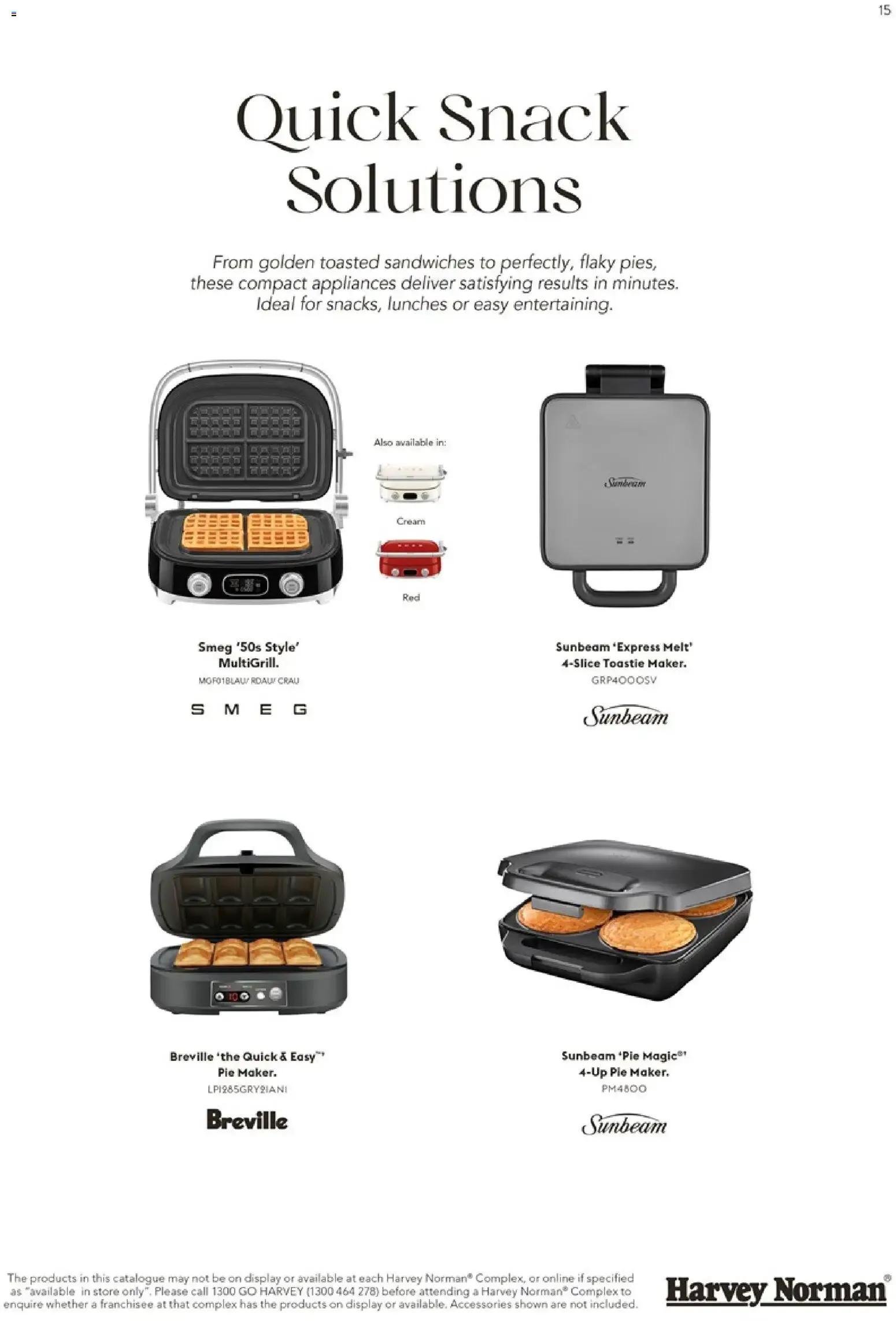Harvey Norman Winter Warmers - Catalogue valid from 9 July to 31 December 2026 - page 15