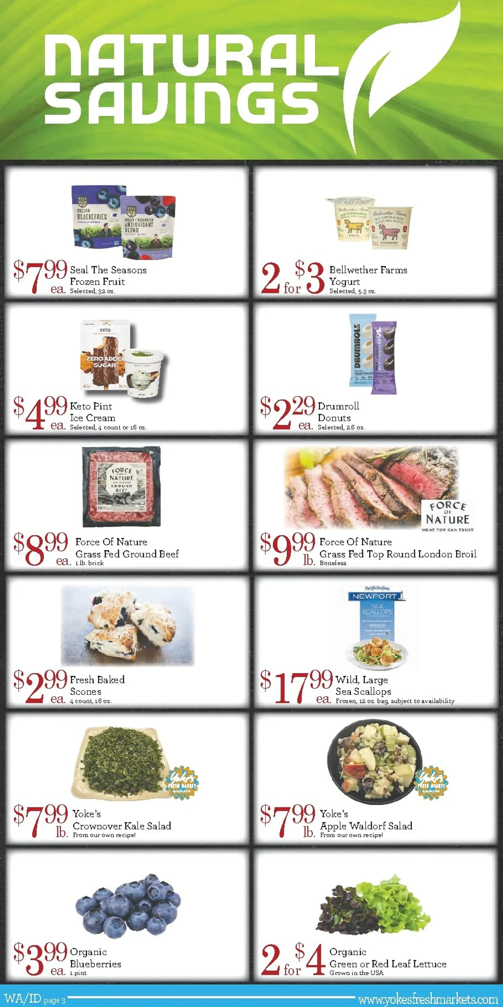 Weekly ad Yoke's Fresh Market: Build A Better Burger from July 15 to July 21 2026 - Page 3