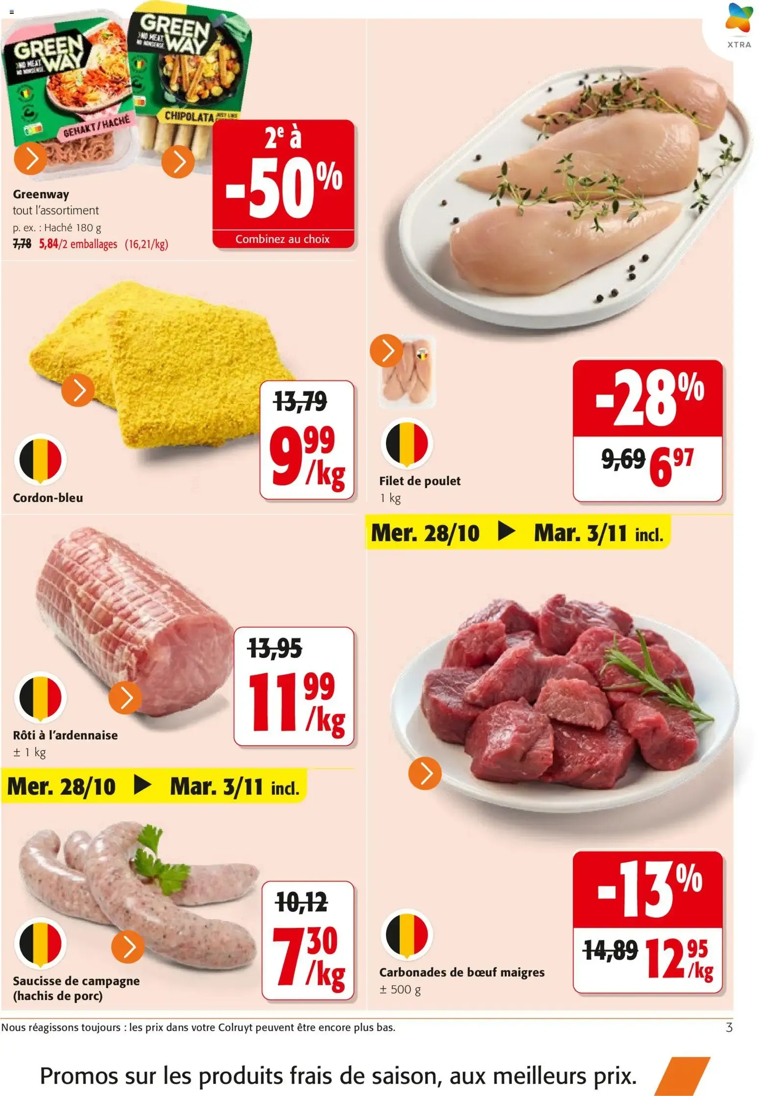 Colruyt catalogue à partir du 21/10/2026 - promo en ligne du 21 octobre au 3 novembre 2026 - Catalogue page 3
