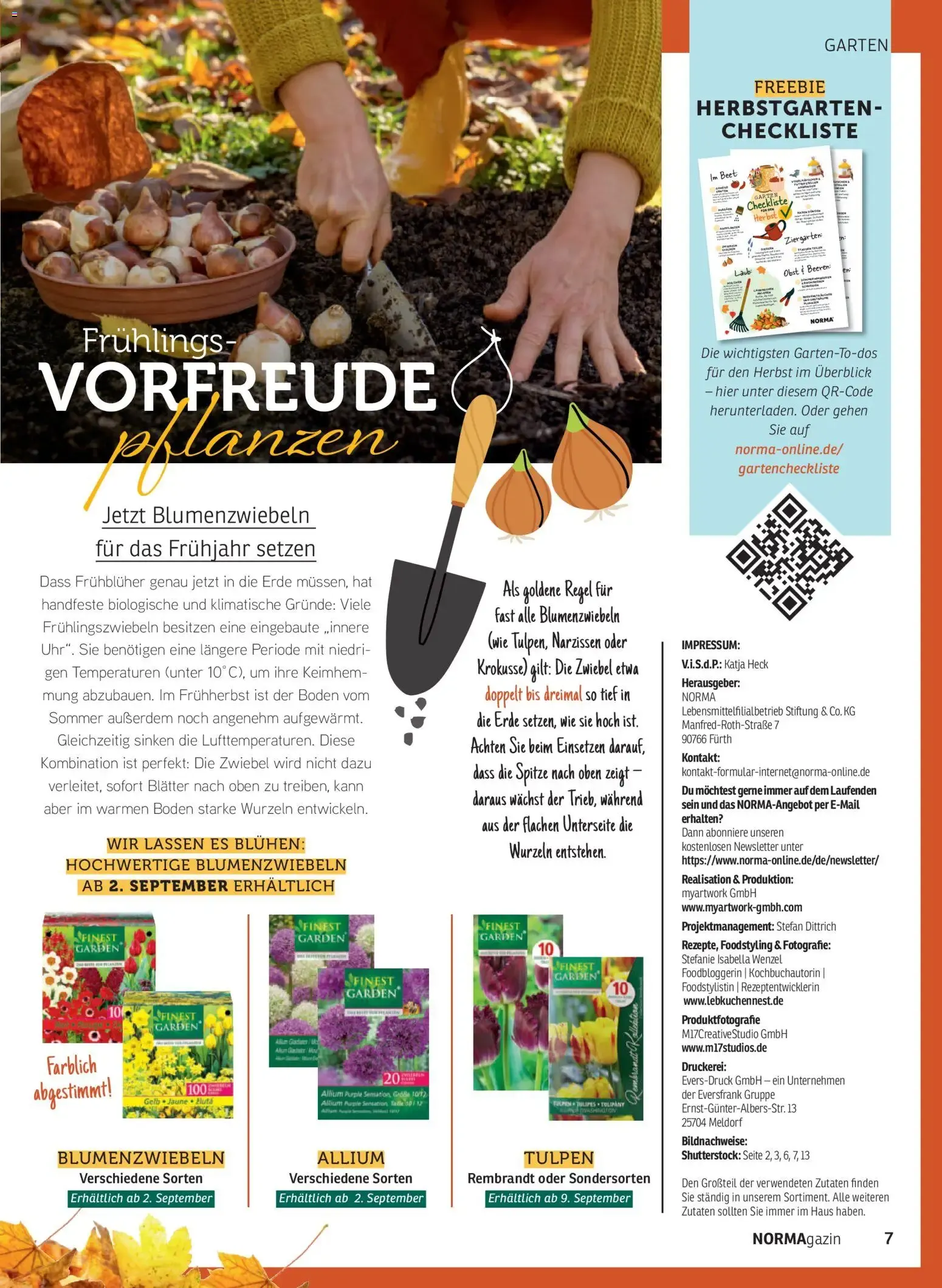 Norma NORMAgazin September/Oktober 2026 (ab 01.09.2026) zum blättern » Angebote von 1. September bis 31. Oktober 2026 - Prospekt seite 7