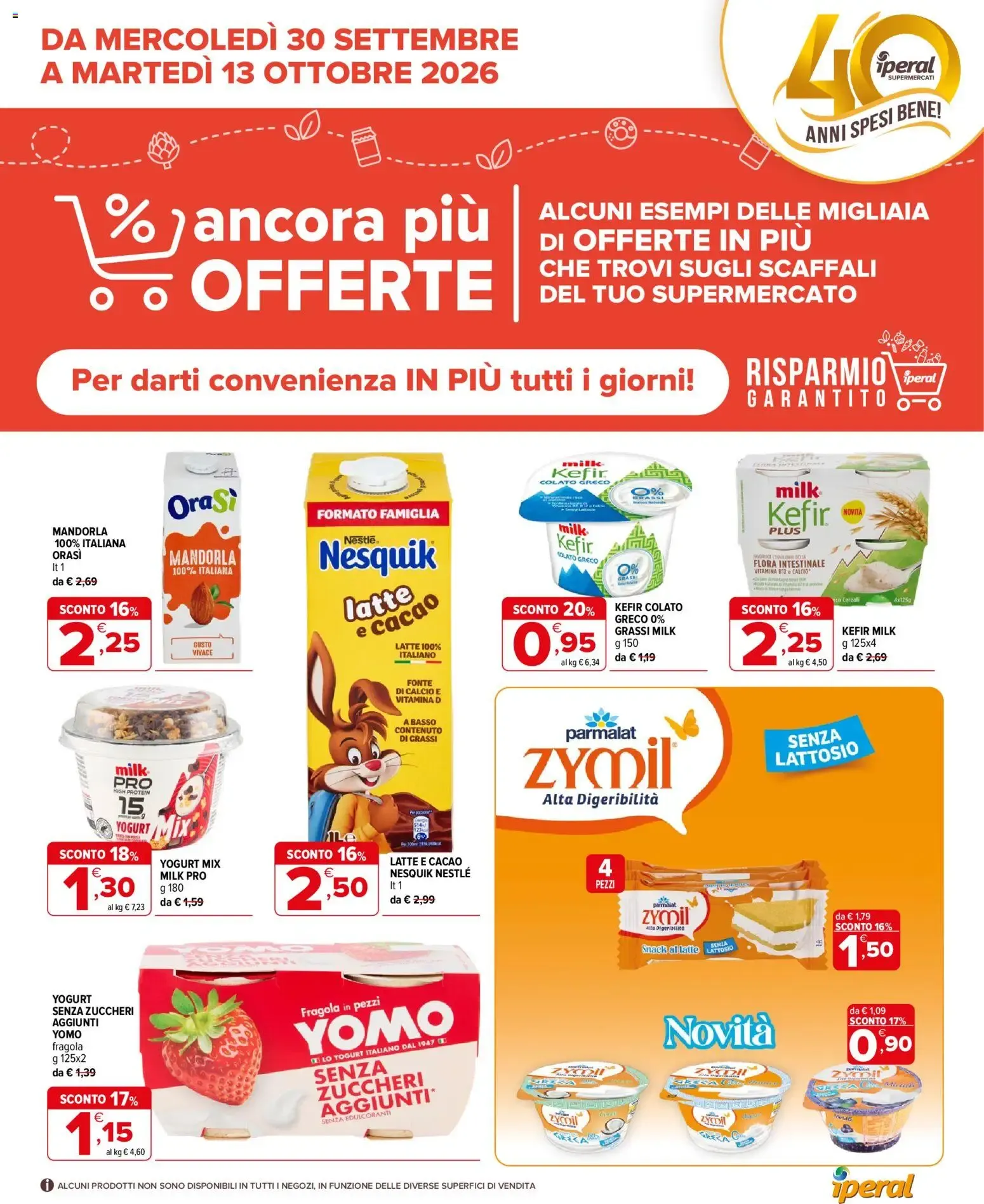 Nuovo Iperal volantino Ancora Più Offerte dal 30/09/2026 > offerte anteprima 🛍️ da 30 settembre a 13 ottobre di 2026 - Pagina del volantino 1