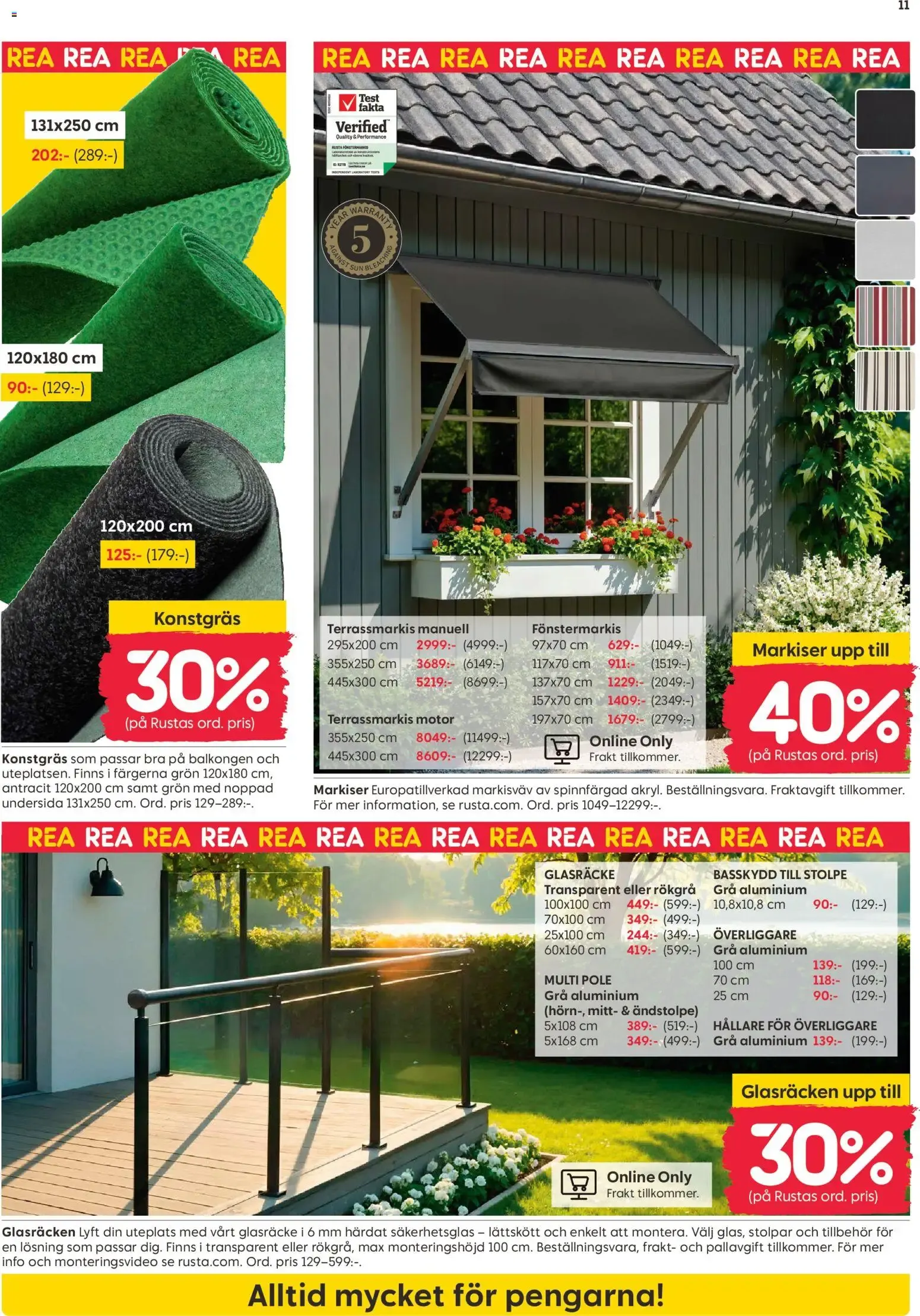 Rusta erbjudanden från 06/07/2026 - 12/07/2026 > Reklamblad nuvarande rabatter från 6 juli till 12 juli 2026 - Reklamblad sidor 11