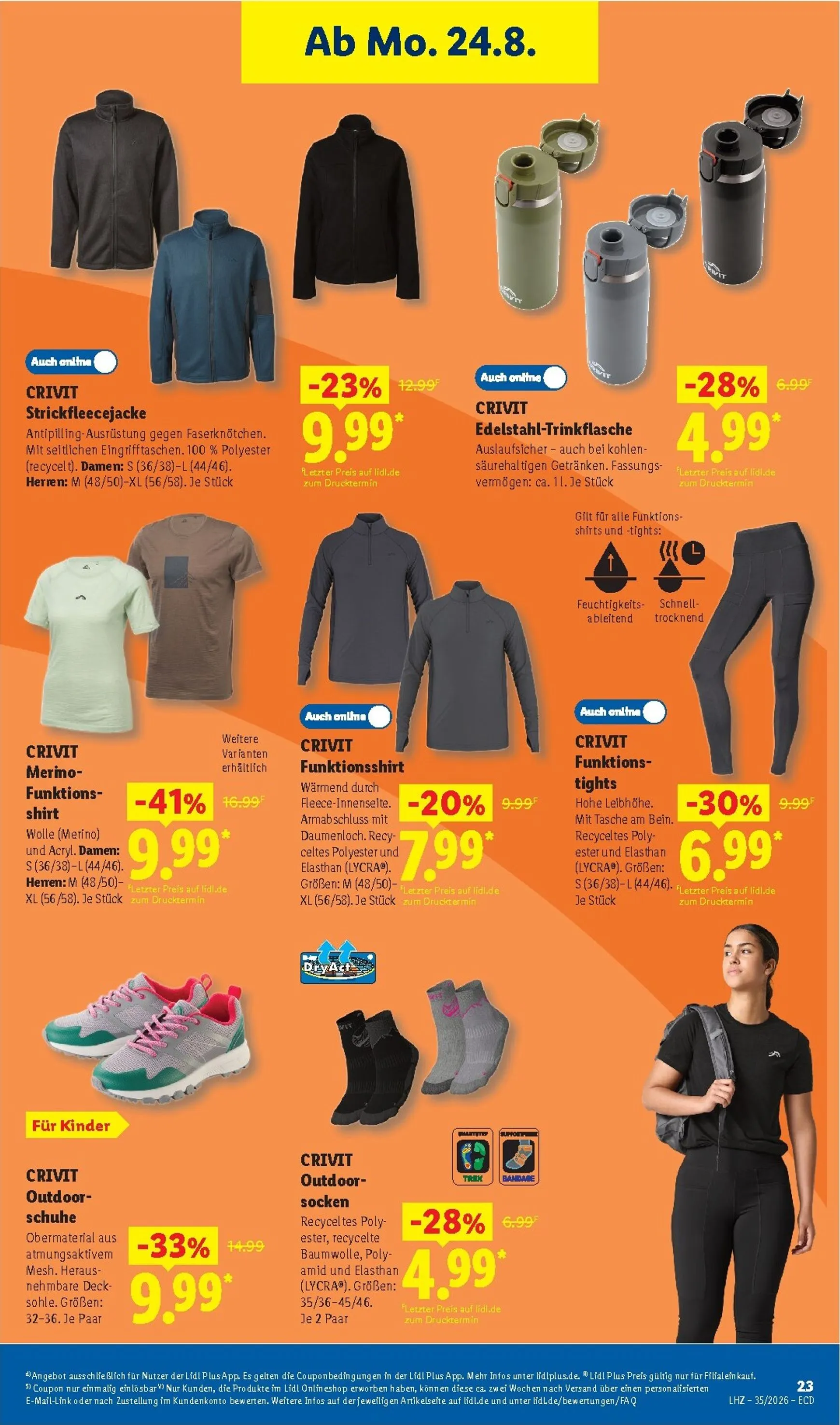 Lidl - Aktionsprospekt Prospekt nächste Woche – von Montag 24.08.2026 bis Samstag 29.08.2026 von 24. August bis 29. August 2026 - Prospekt seite 17