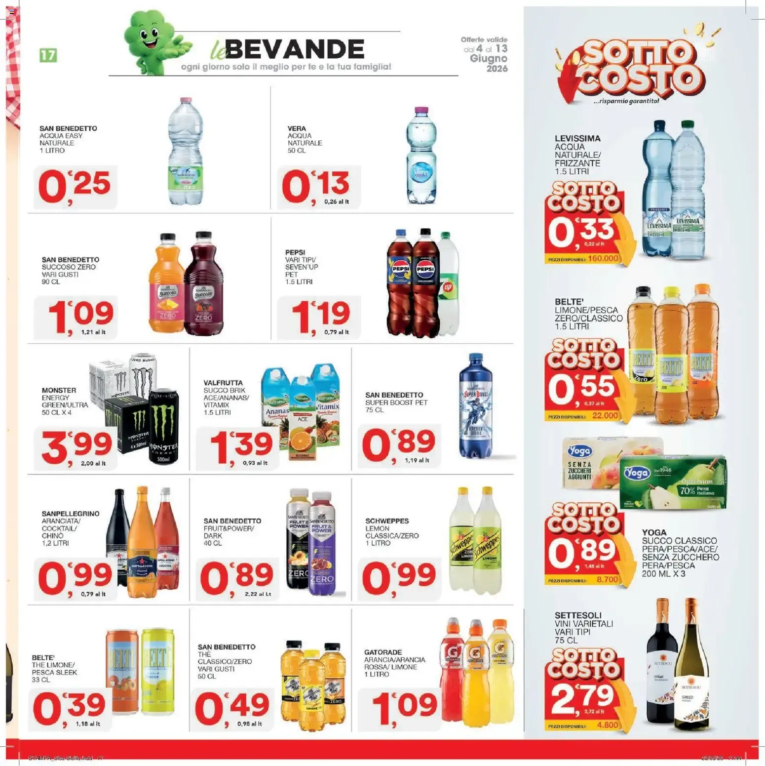 Nuovo SISA volantino dal 04/06/2026 > offerte anteprima 🛍️ da 4 giugno a 13 giugno di 2026 - Pagina del volantino 17