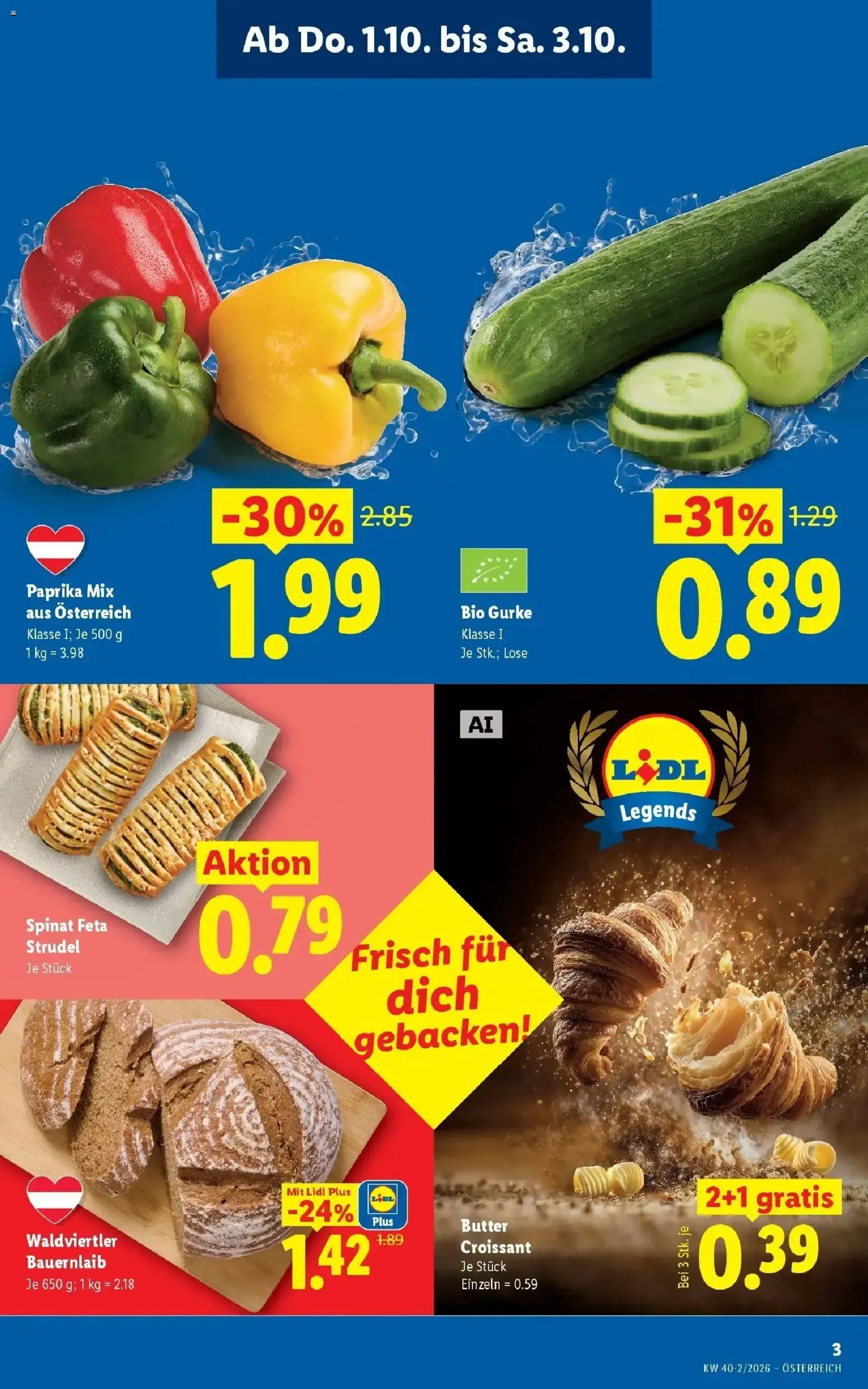 Lidl Aktion von 1. Oktober bis 3. Oktober 2026 - Flugblätt seite  5