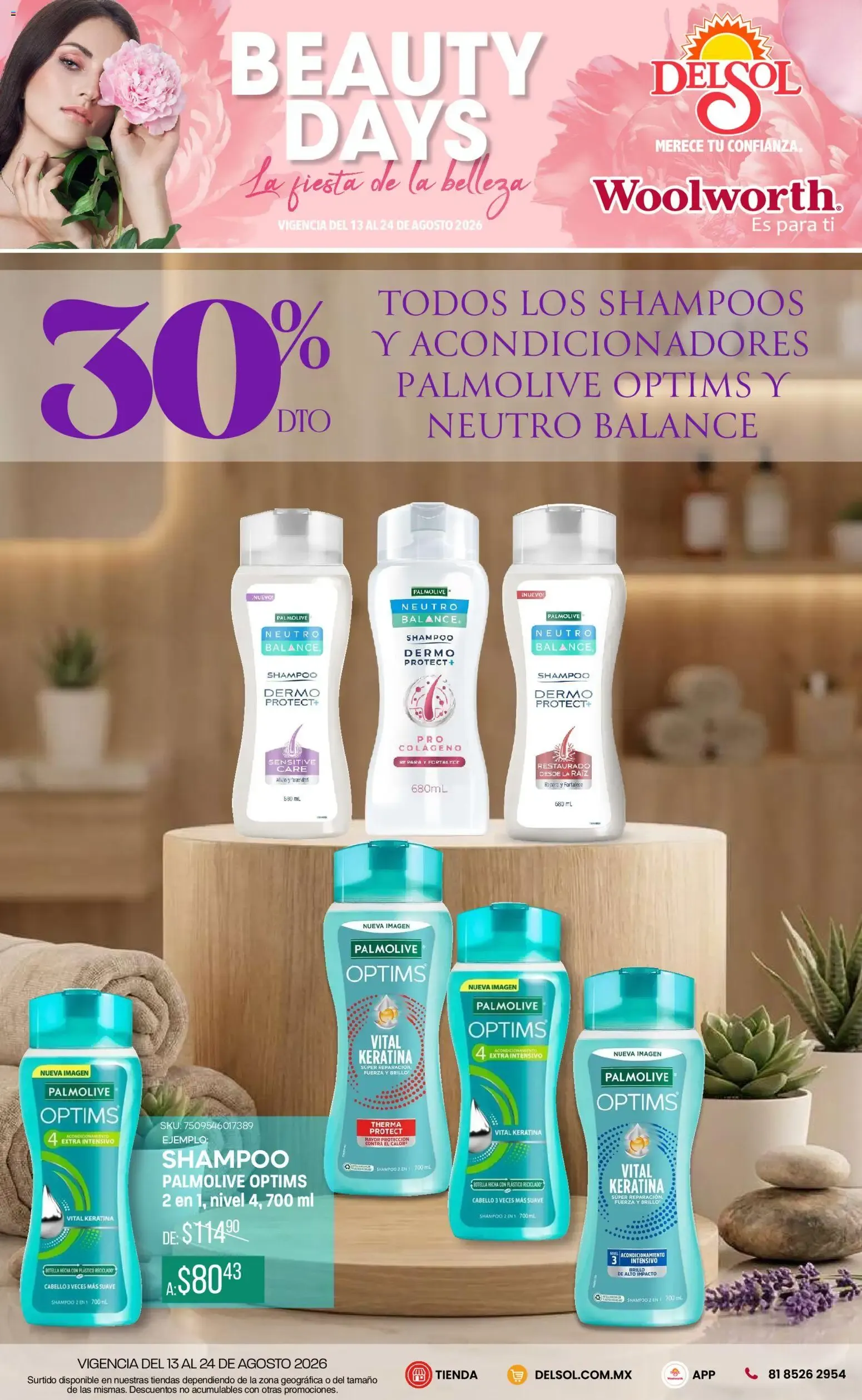 Catálogo de Del Sol y Woolworth Beauty Days - La fiesta de la belleza 13 de agosto al 24 de agosto 2026 - Pagina 3