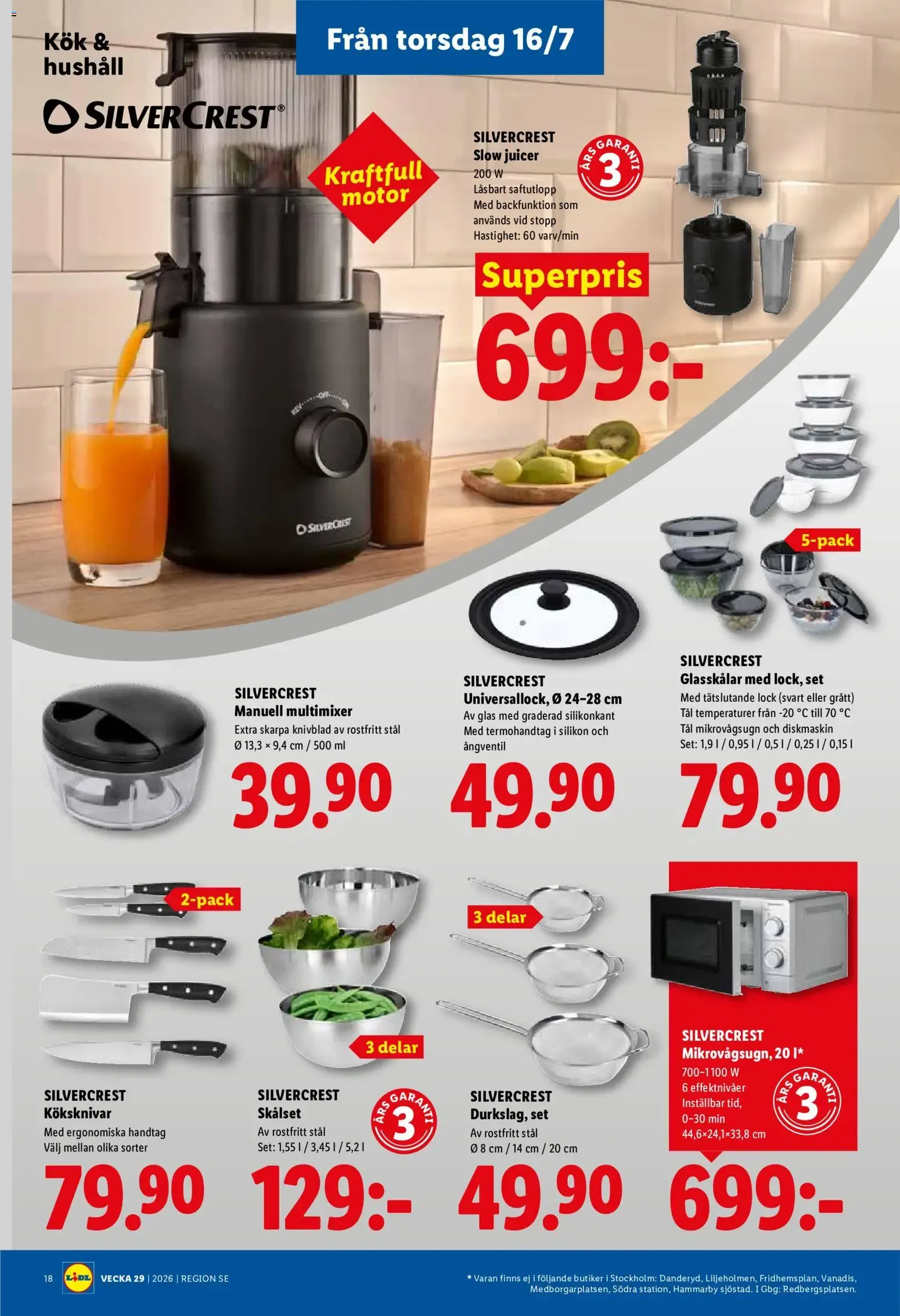 Lidl erbjudanden från 13/07/2026 - 19/07/2026 > Reklamblad nuvarande rabatter från 13 juli till 19 juli 2026 - Reklamblad sidor 21