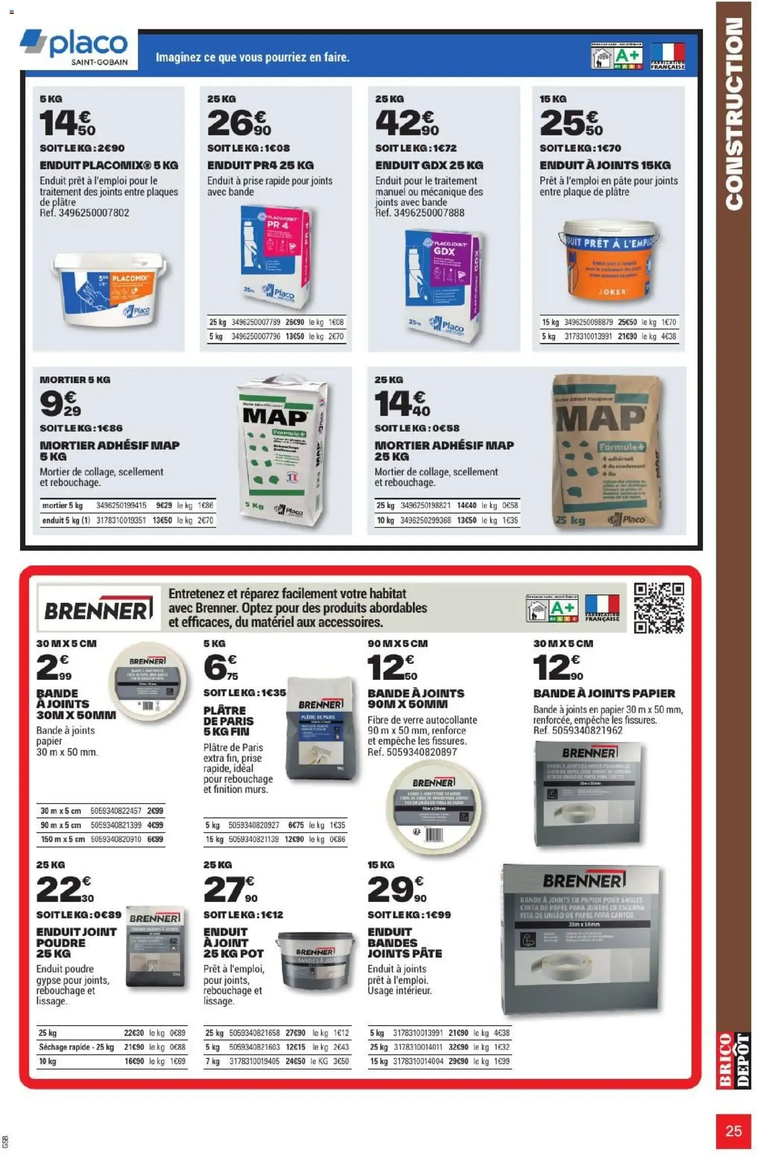 L'OFFICIEL DU BRICOLAGE - Automne du 17 septembre au 1 octobre 2026 - Catalogue page 25