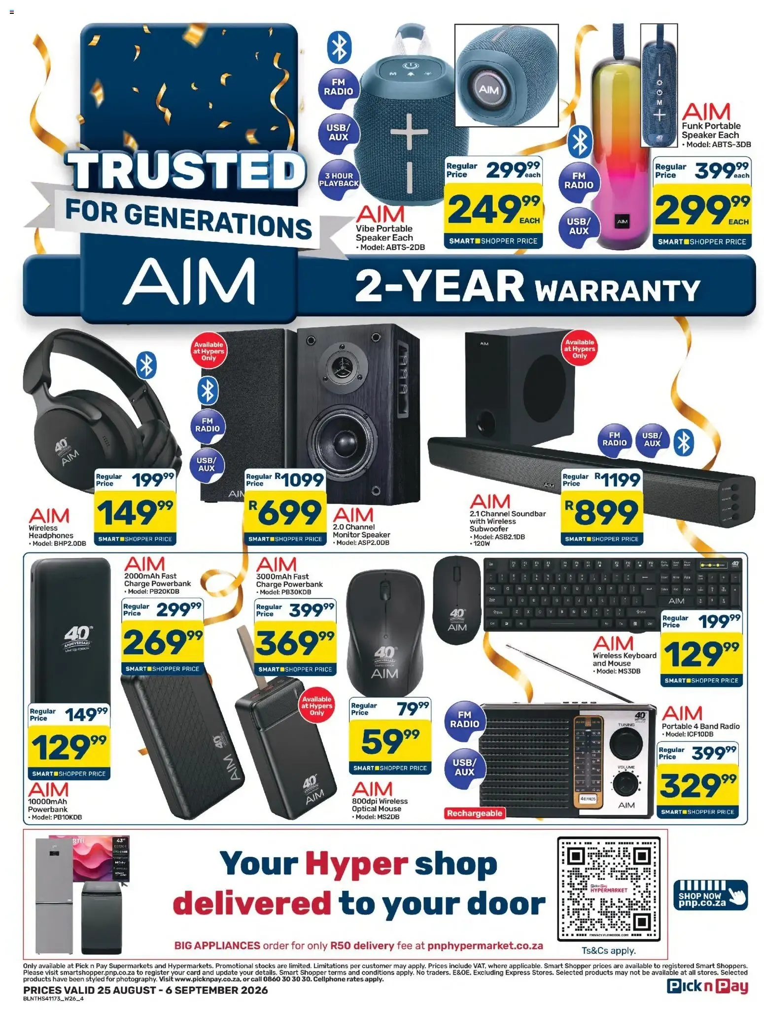 Pick n Pay - AIM Specials (25/08/2026 - 06/09/2026) Online from 25 August to 6 September 2026 - Catalogue Page 4