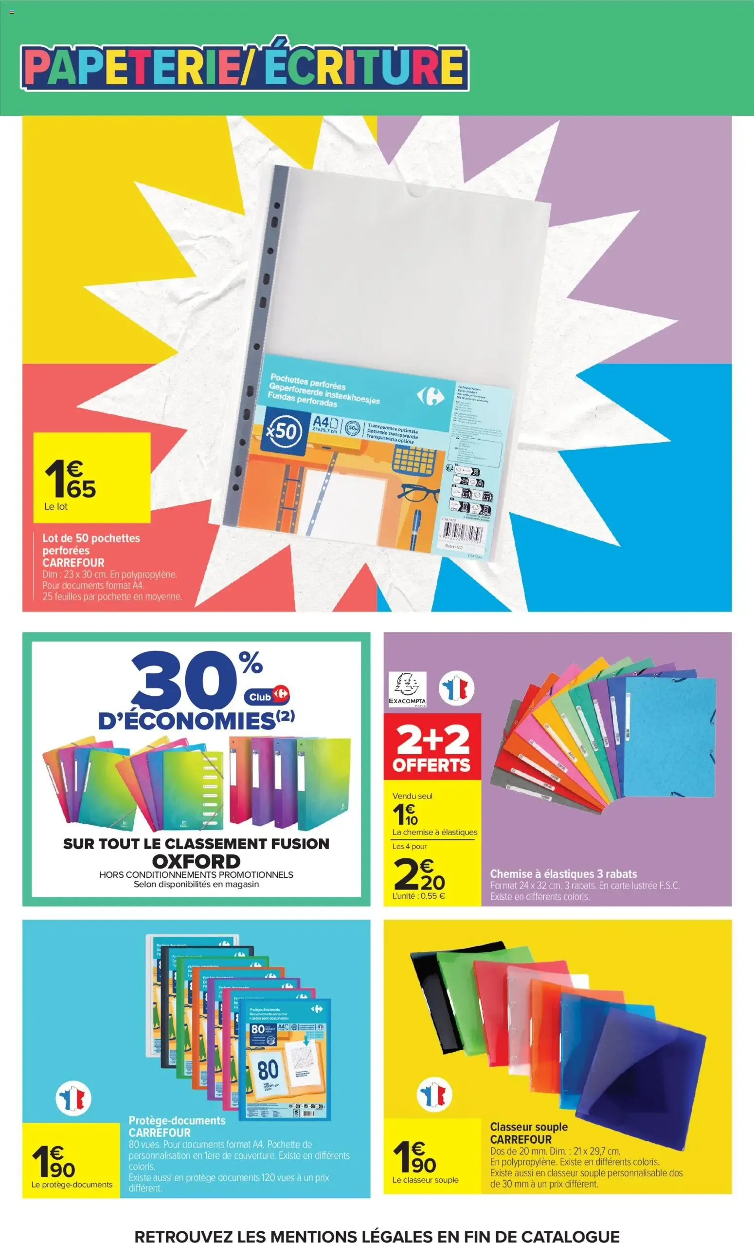 L'ÉTÉ EN MAILLOT, LA RENTREE EN GRANDS CARREAUX. du 7 juillet au 26 juillet 2026 - Catalogue page 18