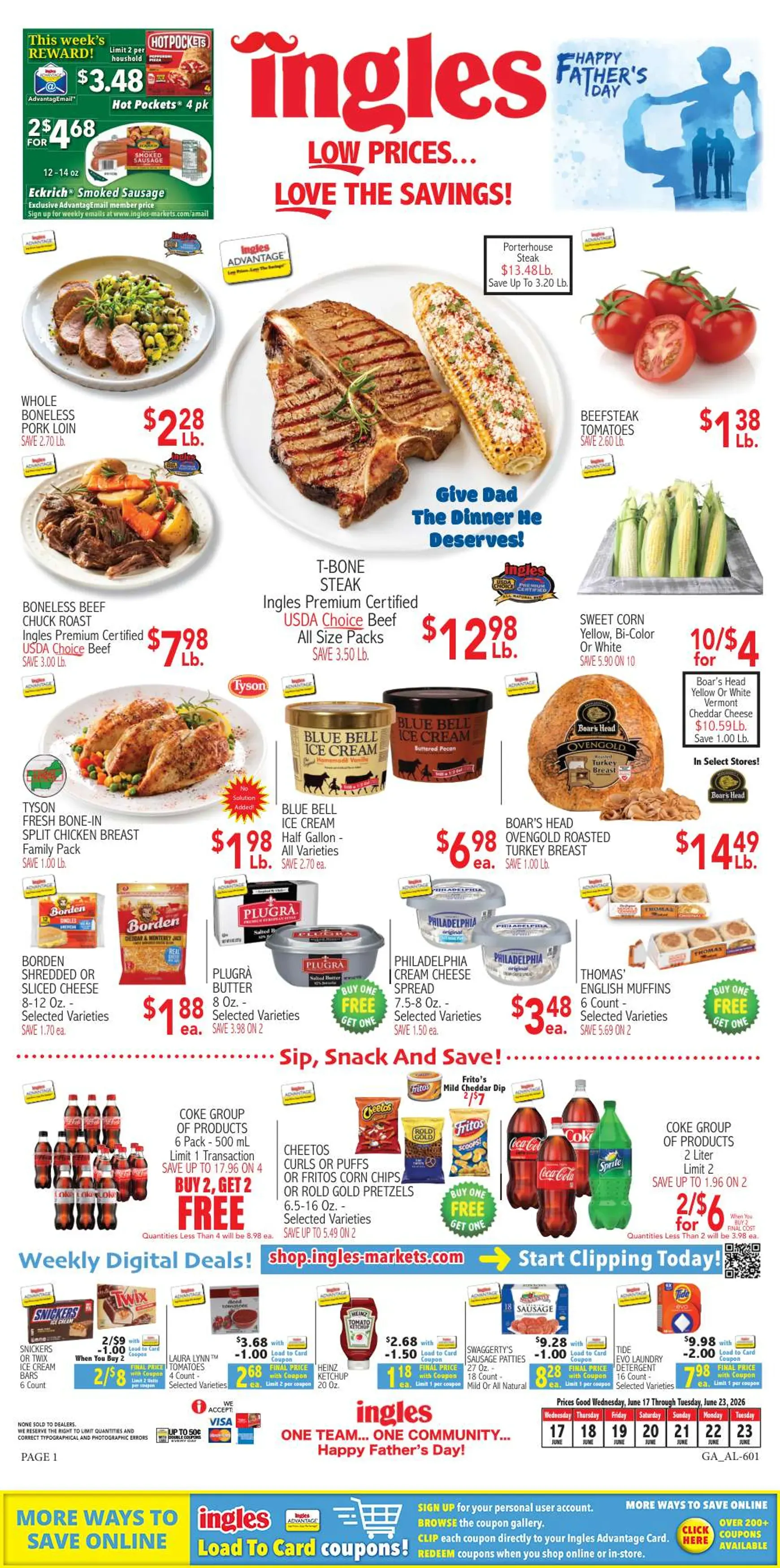 Weekly ad Current Ingles Markets leaflet valid from Wednesday 06/17/2026 to Tuesday 06/23/2026 from June 17 to June 23 2026 - Page 8